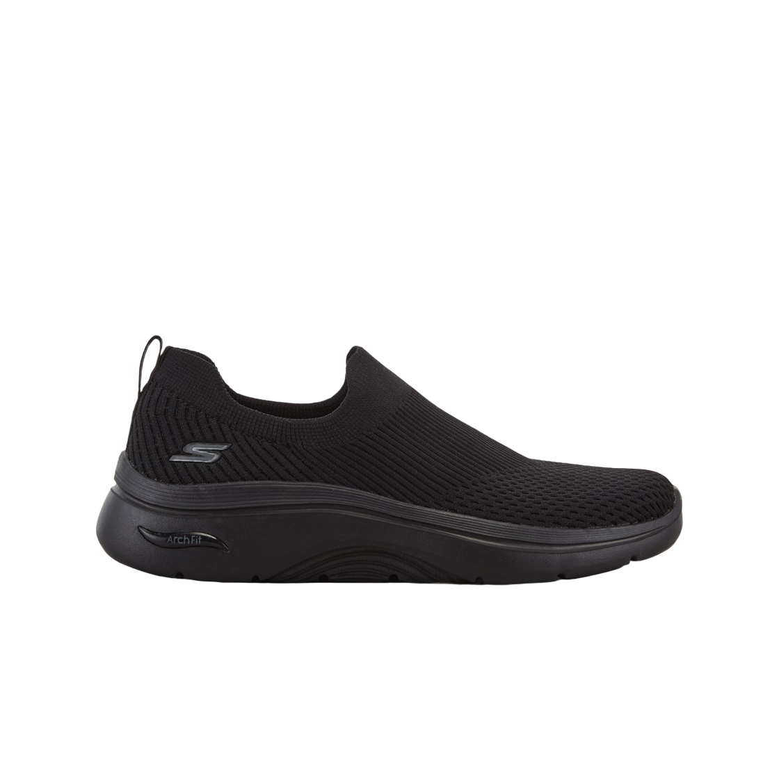 125300-BBK (W) Skechers Go Walk Arch Fit 2.0 Black