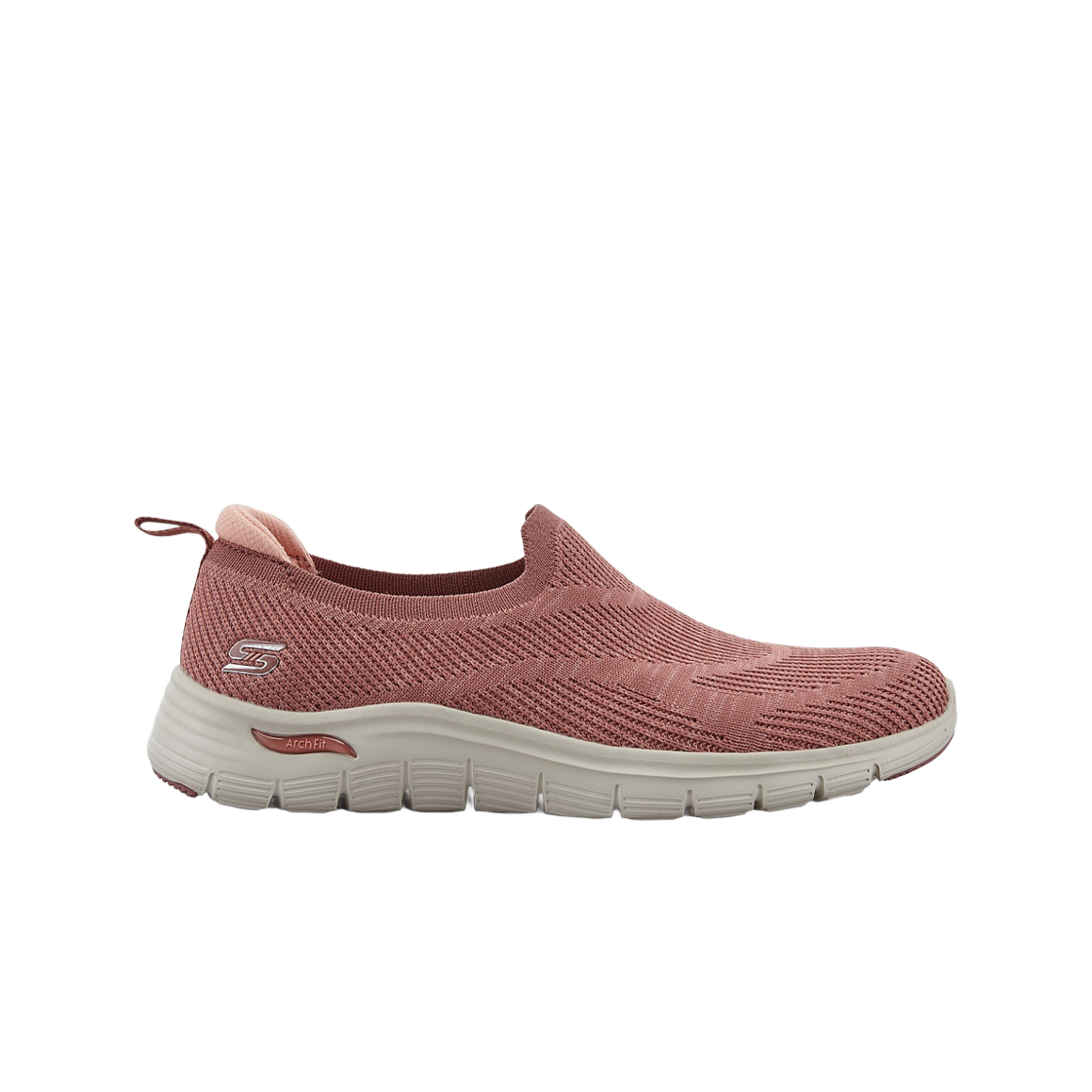 (W) 스케쳐스 아치핏 비스타 다크 로즈((W) Skechers Arch Fit Vista Dark Rose) - 1