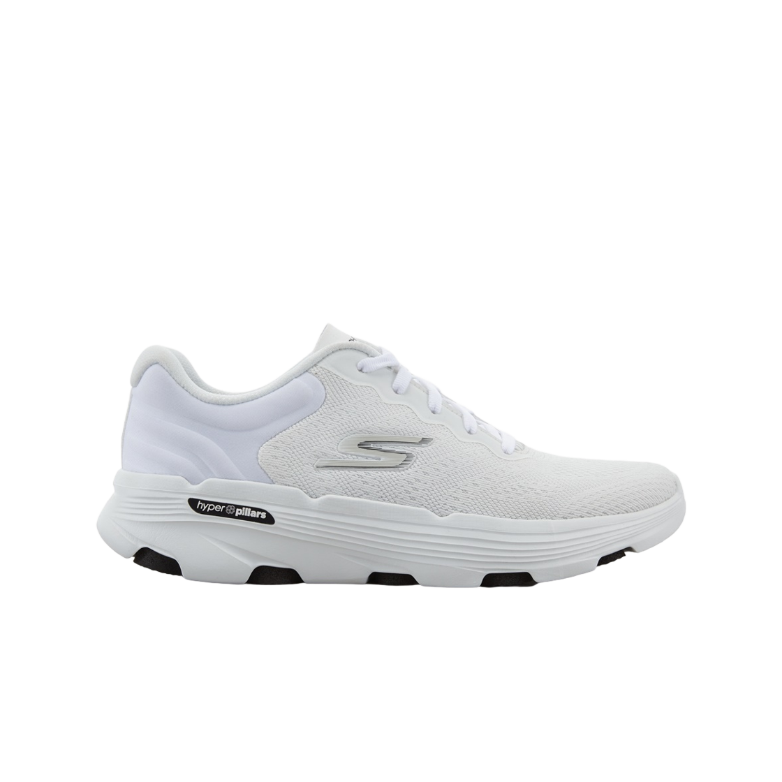 129335-WBK (W) Skechers Go Run 7.0 White Black