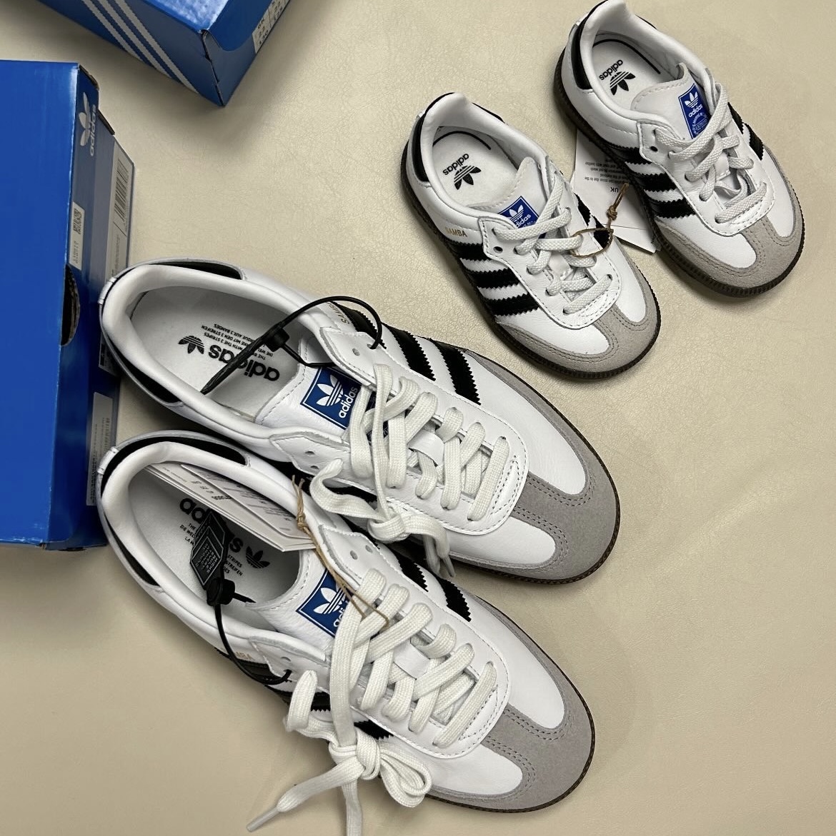 Adidas Samba OG Cloud White 착용 스타일