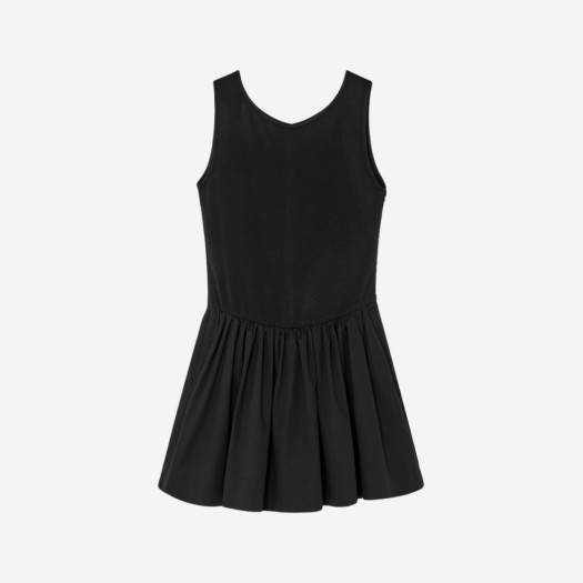 (W) 글로니 블룸 슬리브리스 미니 드레스 블랙