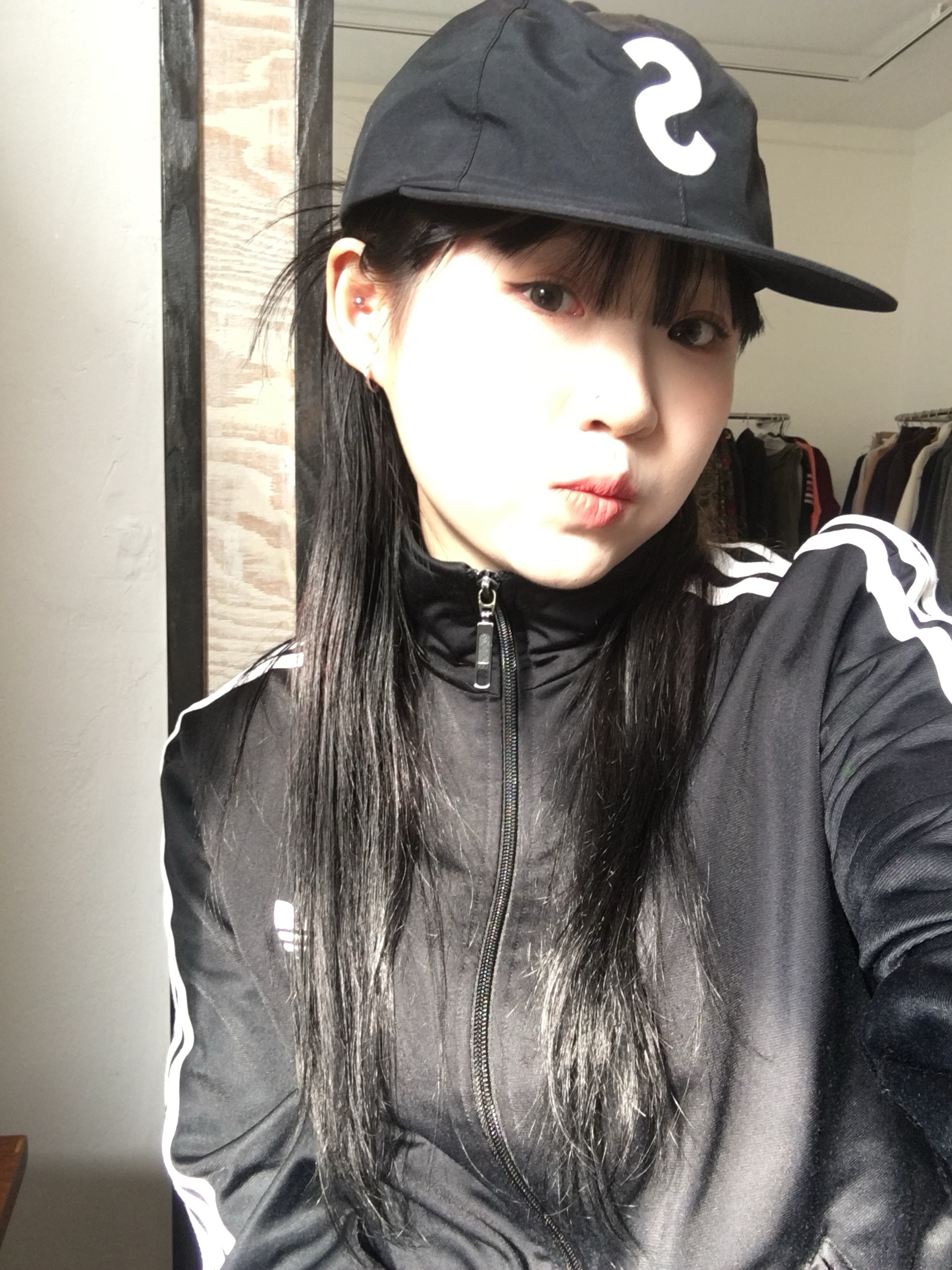 Supreme Gore-Tex S Logo 6-Panel Black - 19SS 착용 스타일 - 3