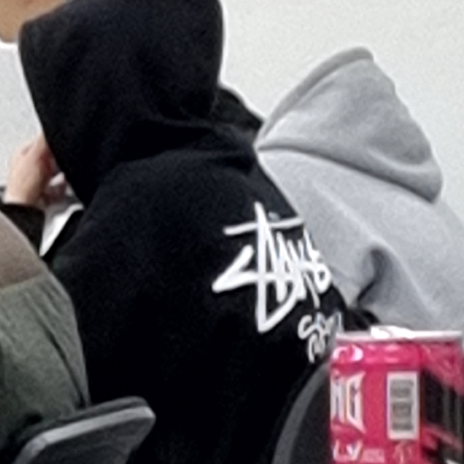 Stussy Stock Seoul Zip Hood Black 2023 착용 스타일