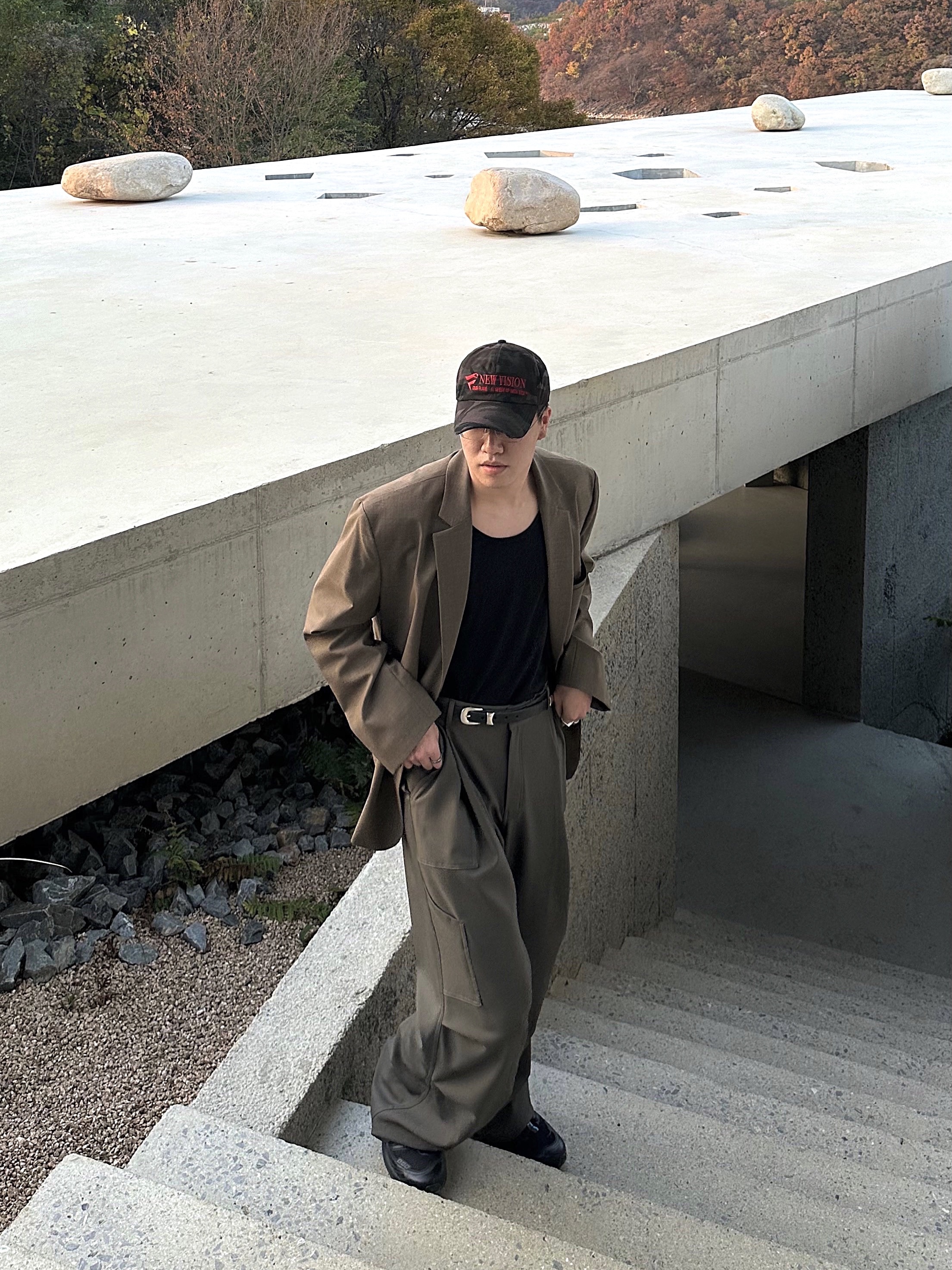 Our Legacy Belt 2cm Leather Black, Etce New Vision Camo Cap Night Jungle 착용 스타일