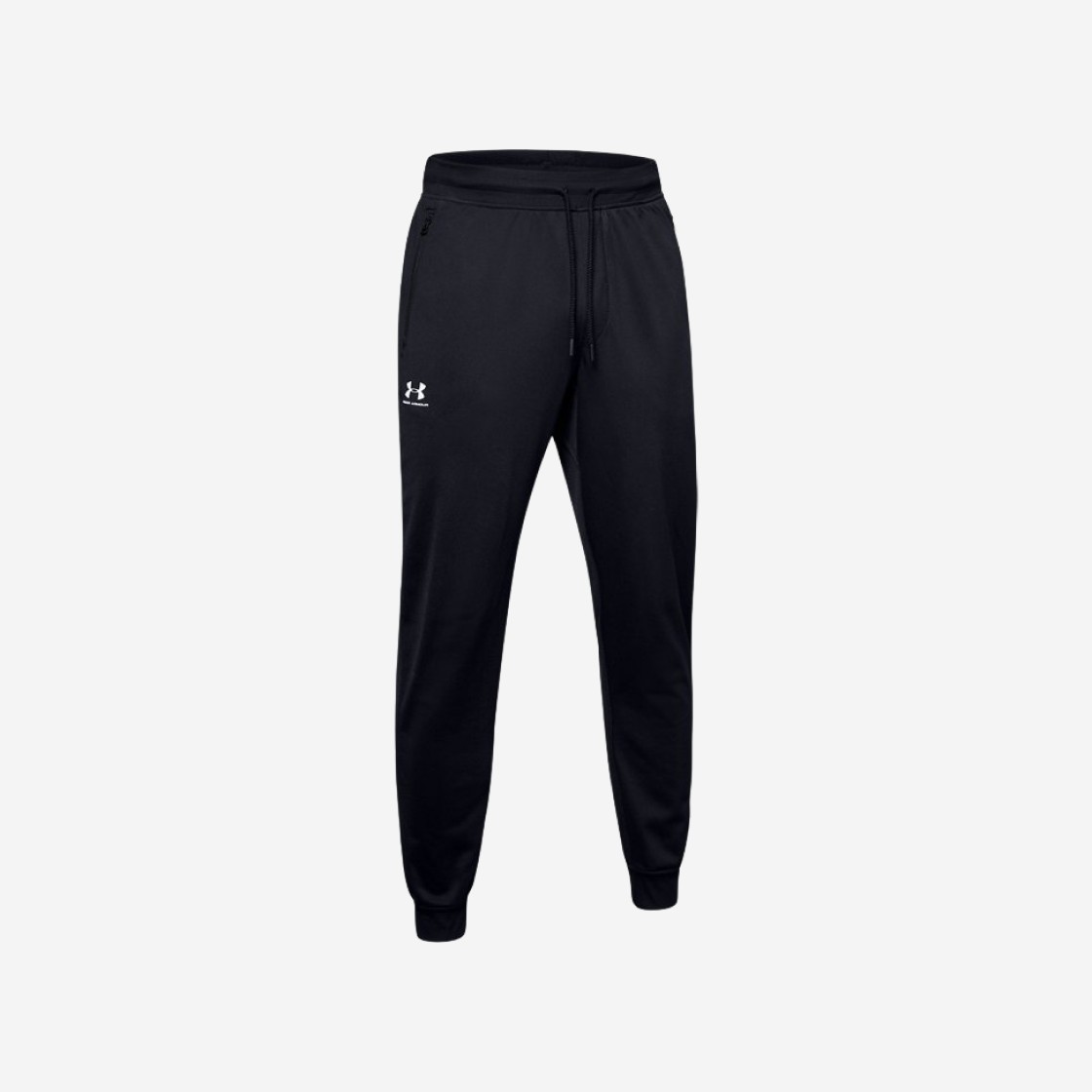 Under Armour Sportstyle Joggers Black White 상세 이미지 1