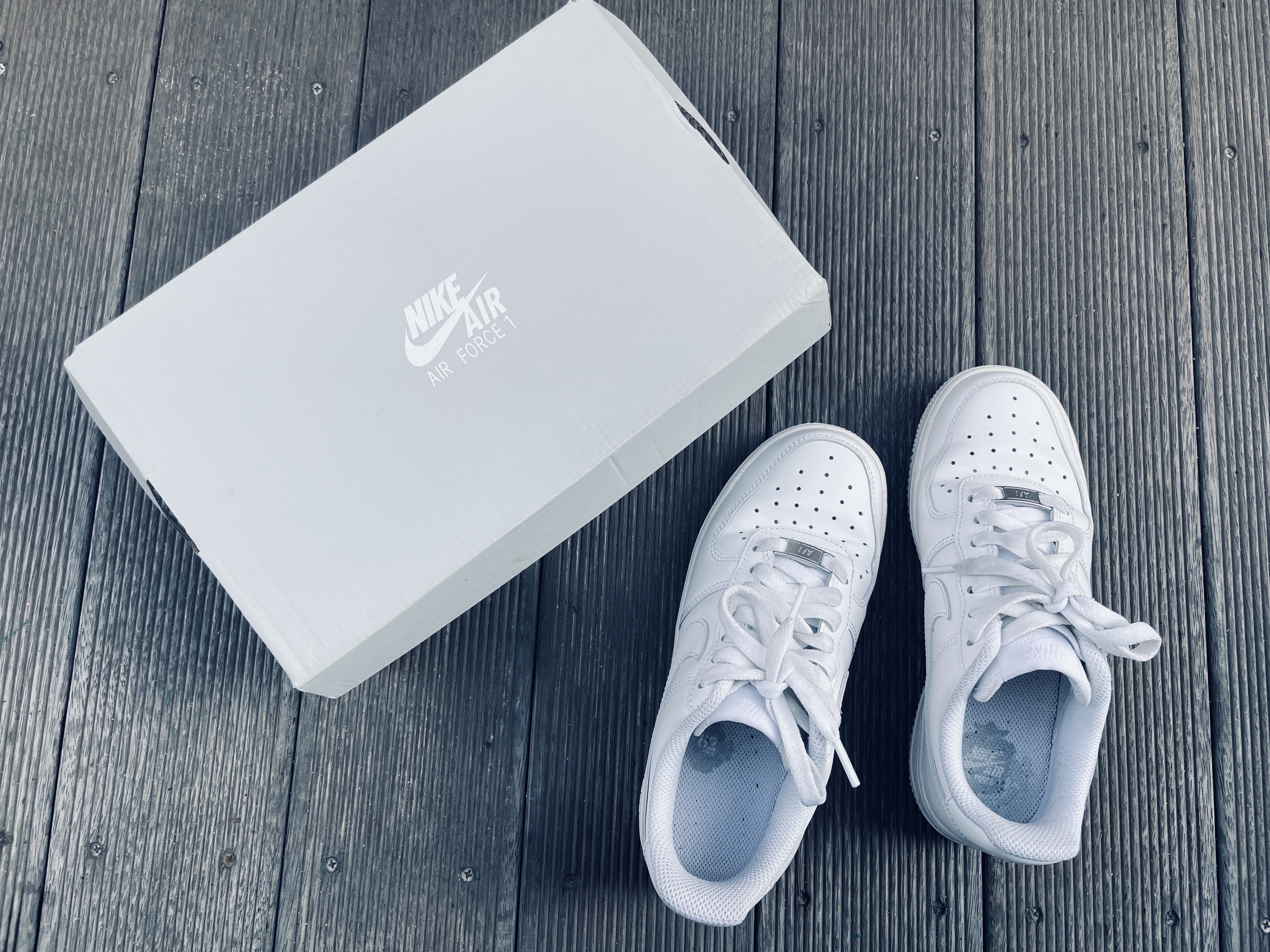 (W) Nike Air Force 1 '07 Low White 착용 스타일