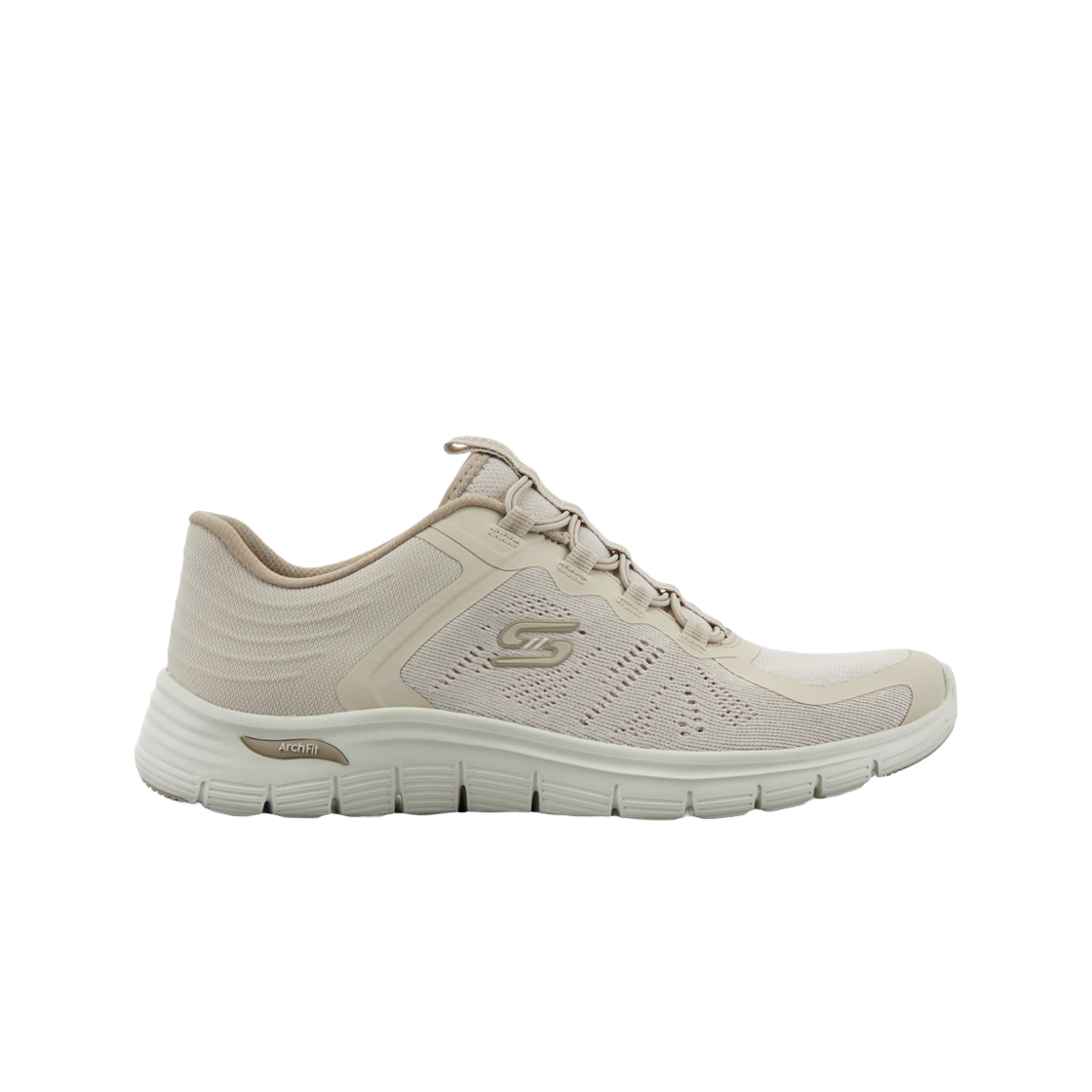 (W) 스케쳐스 아치핏 비스타 내츄럴((W) Skechers Arch Fit Vista Natural) - 1