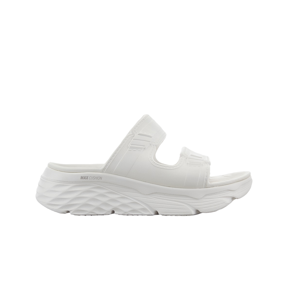 111125-WHT (W) Skechers Max Cushioning Foamies White