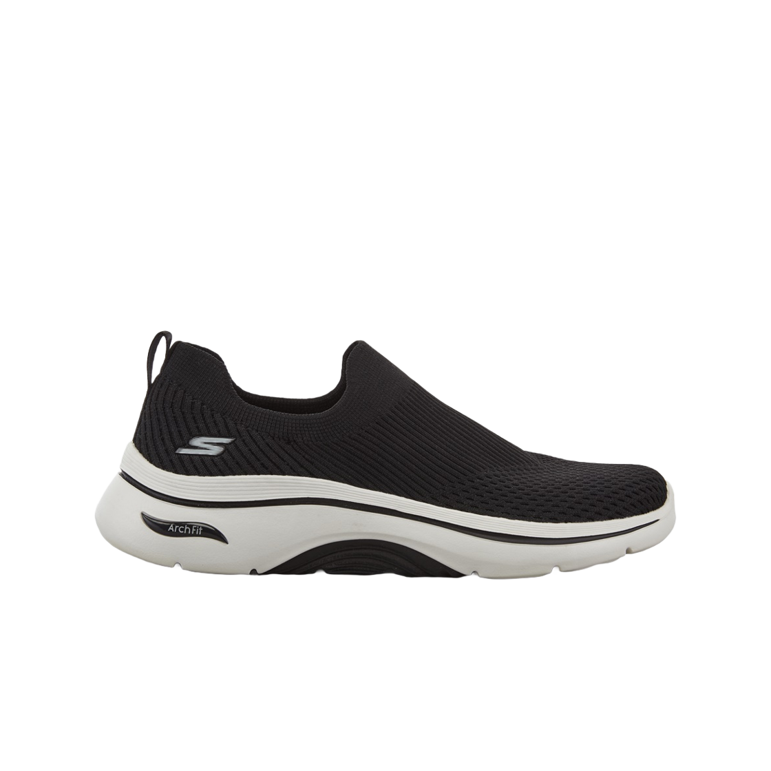 (W) 스케쳐스 고워크 아치핏 2.0 블랙 화이트((W) Skechers Go Walk Arch Fit 2.0 Black White)