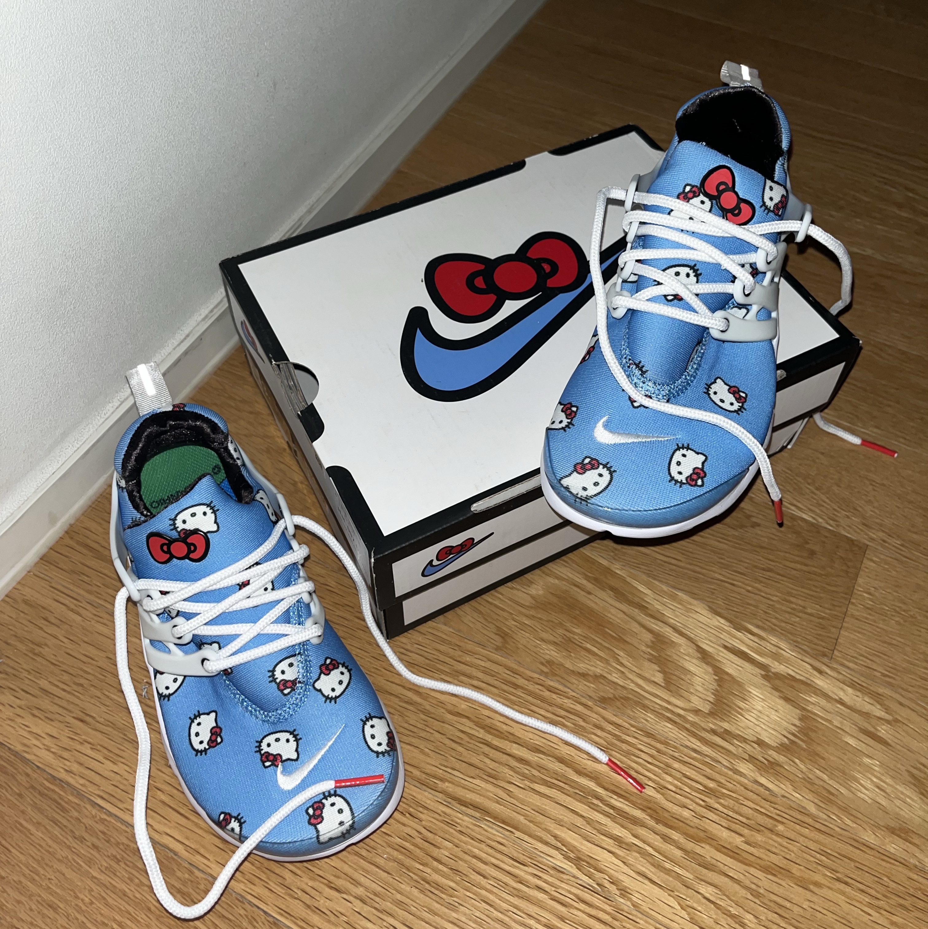 (PS) Nike x Hello Kitty Air Presto University Blue 착용 스타일