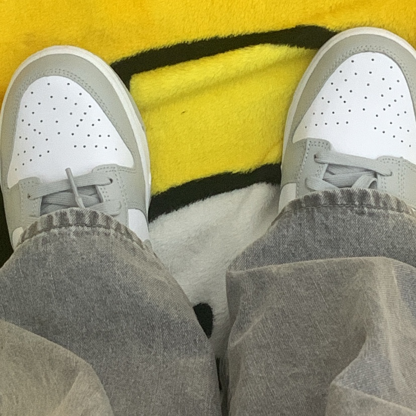 Nike Dunk Low Retro Grey Fog 착용 스타일