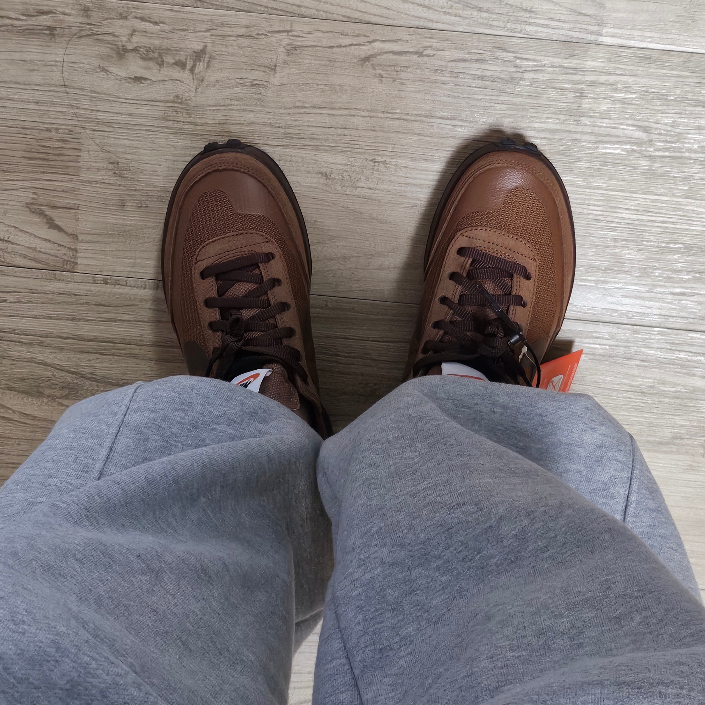 Nike x Tom Sachs General Purpose Shoe Brown 착용 스타일 - 1