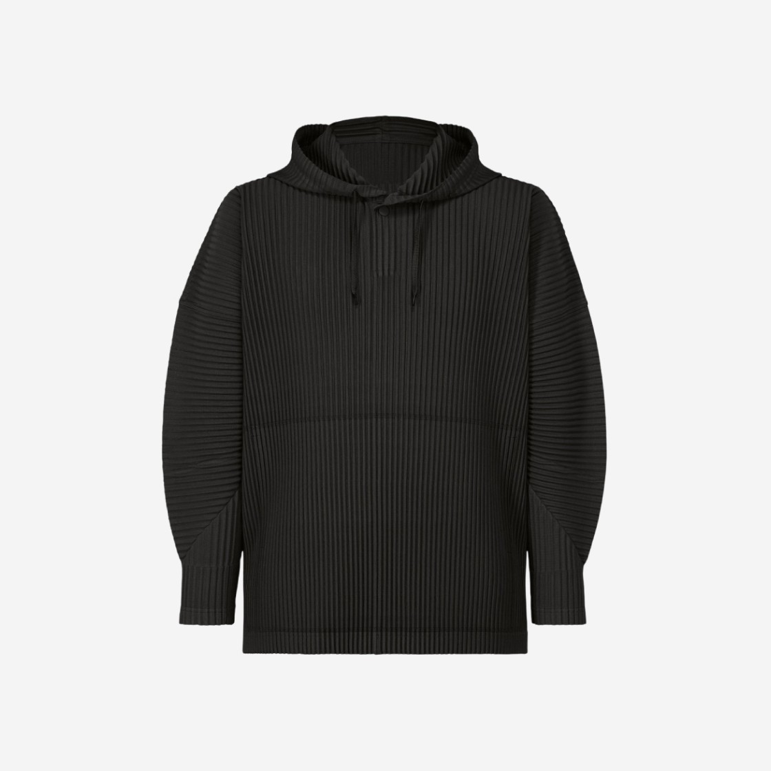 Homme Plisse Issey Miyake MC December Hoody Anorak Black 상세 이미지 1