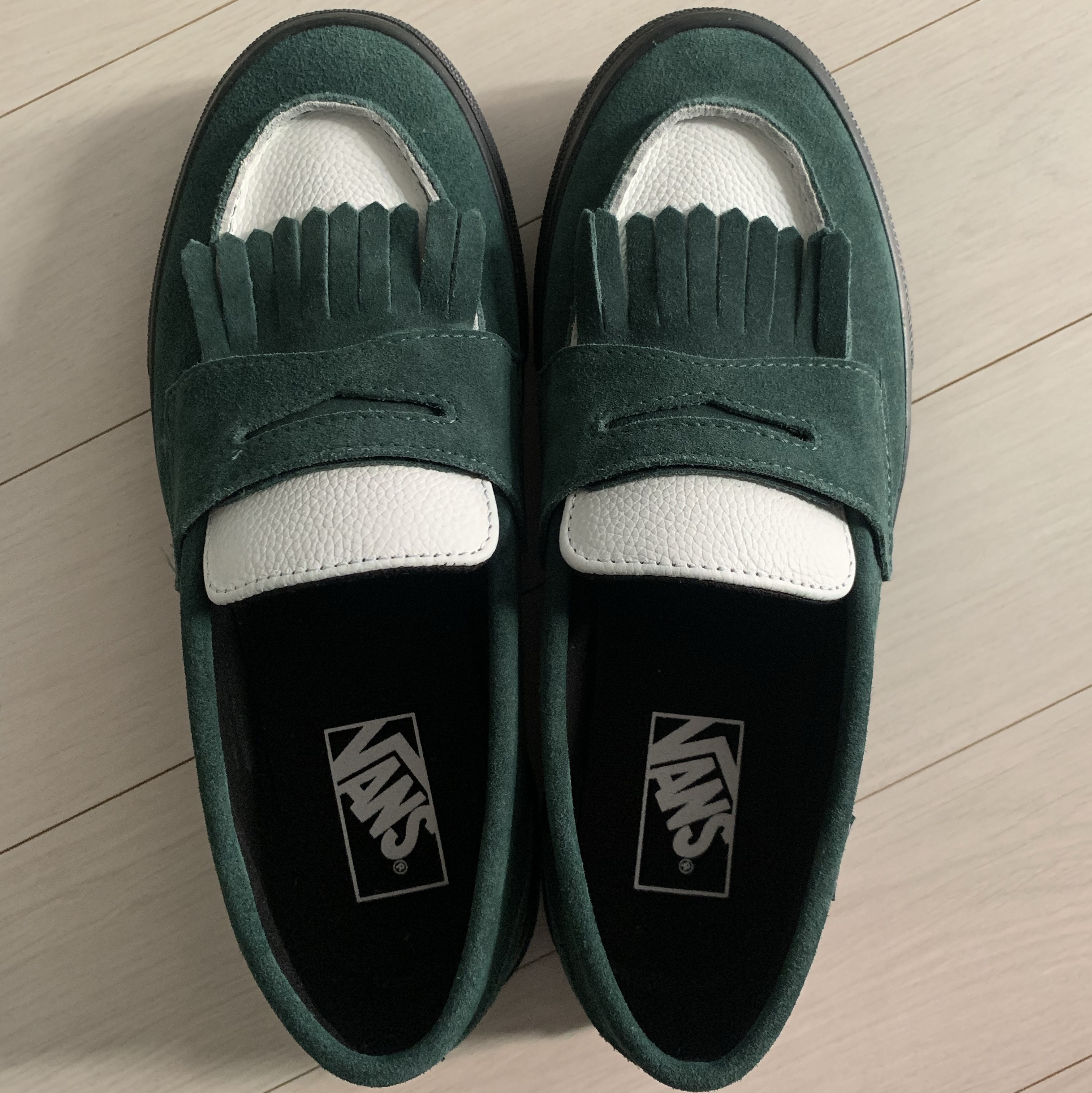 Vans x Arihara Miyukii Loafer Green White 착용 스타일 - 2