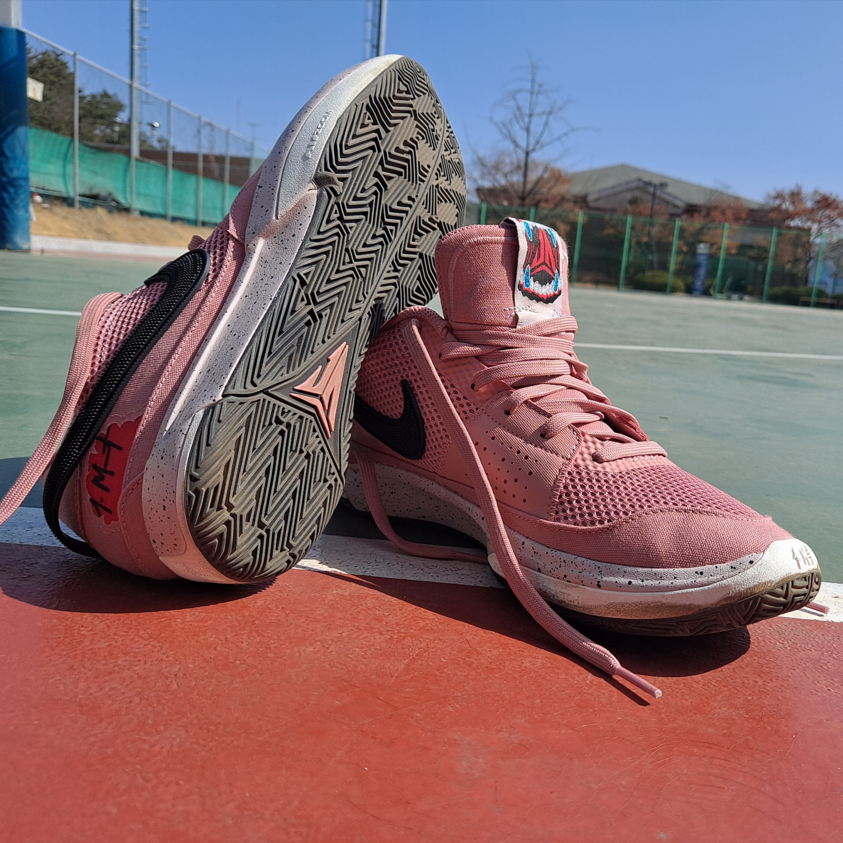 Nike Ja 1 EP Bite 착용 스타일