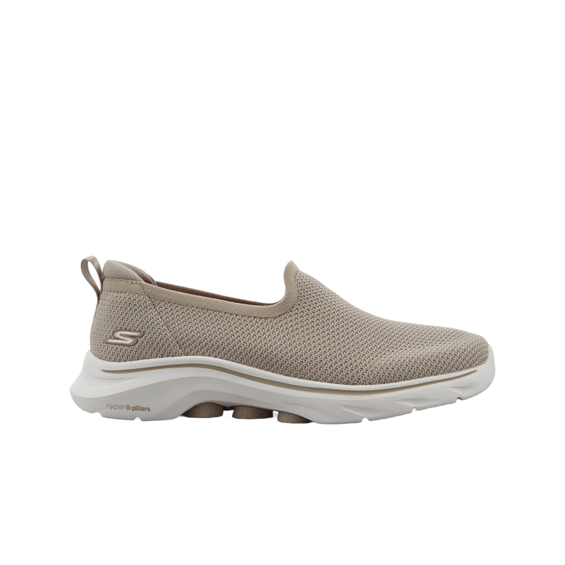 (W) 스케쳐스 고워크 7 토프 - 와이드((W) Skechers Go Walk 7 Taupe - Wide) - 1