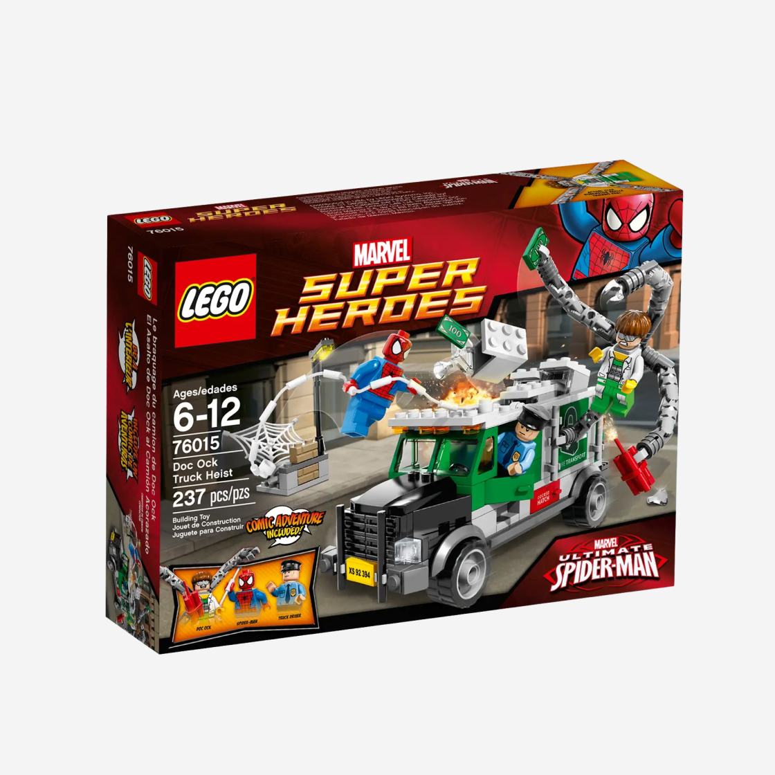 레고 마블 닥터 옥토퍼스의 트럭 강도(Lego Marvel Doc Ock Truck Heist) - 2