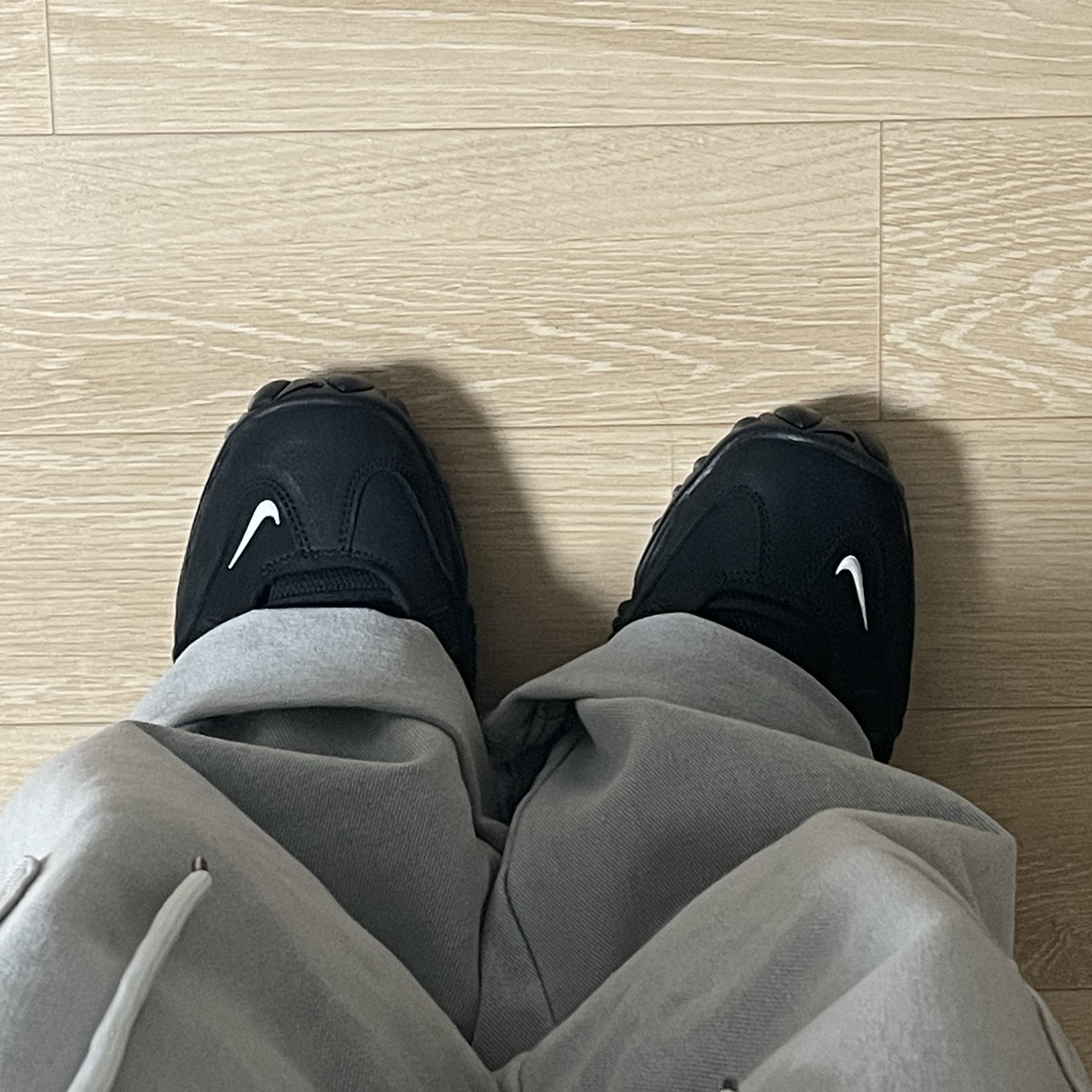 Nike x Ambush Air Adjust Force SP Black and Psychic Purple 착용 스타일