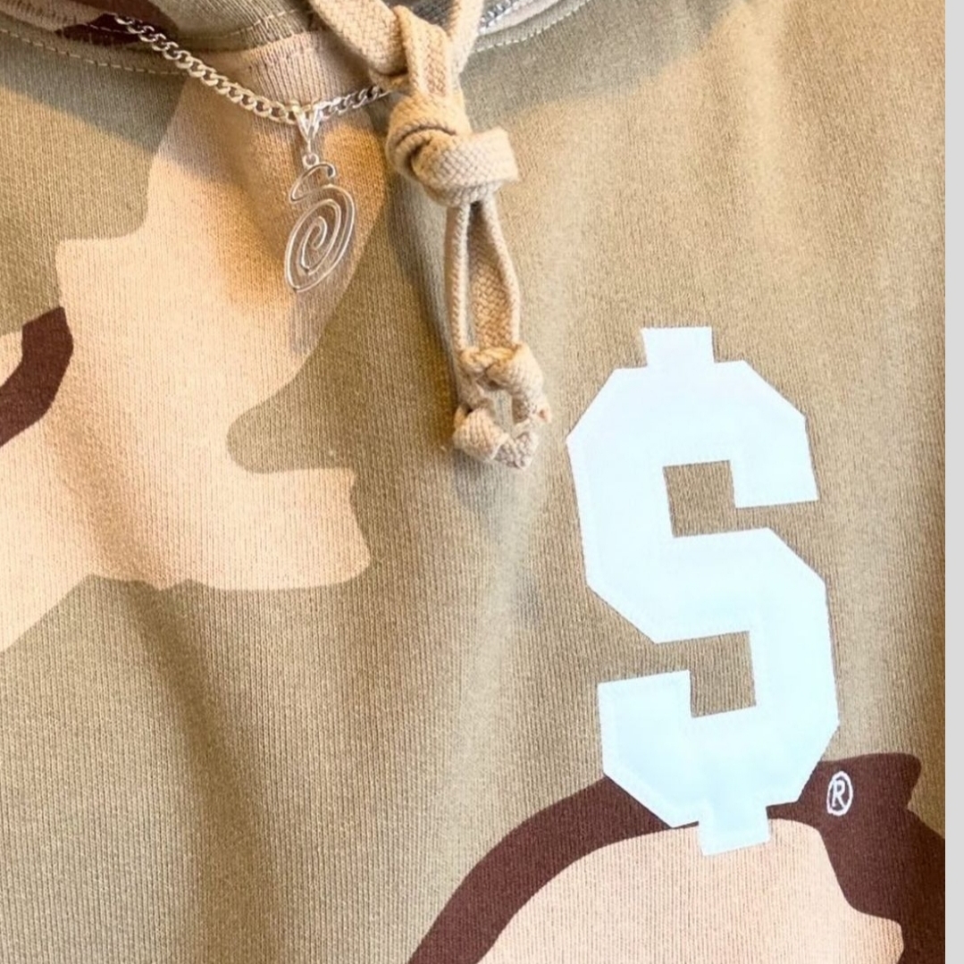 Supreme $ Hooded Sweatshirt Desert Camo - 24SS 착용 스타일 - 4