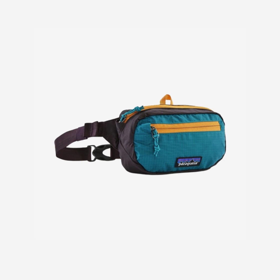 Patagonia Ultralight Black Hole Mini Hip Pack Obsidian Plum 상세 이미지 2