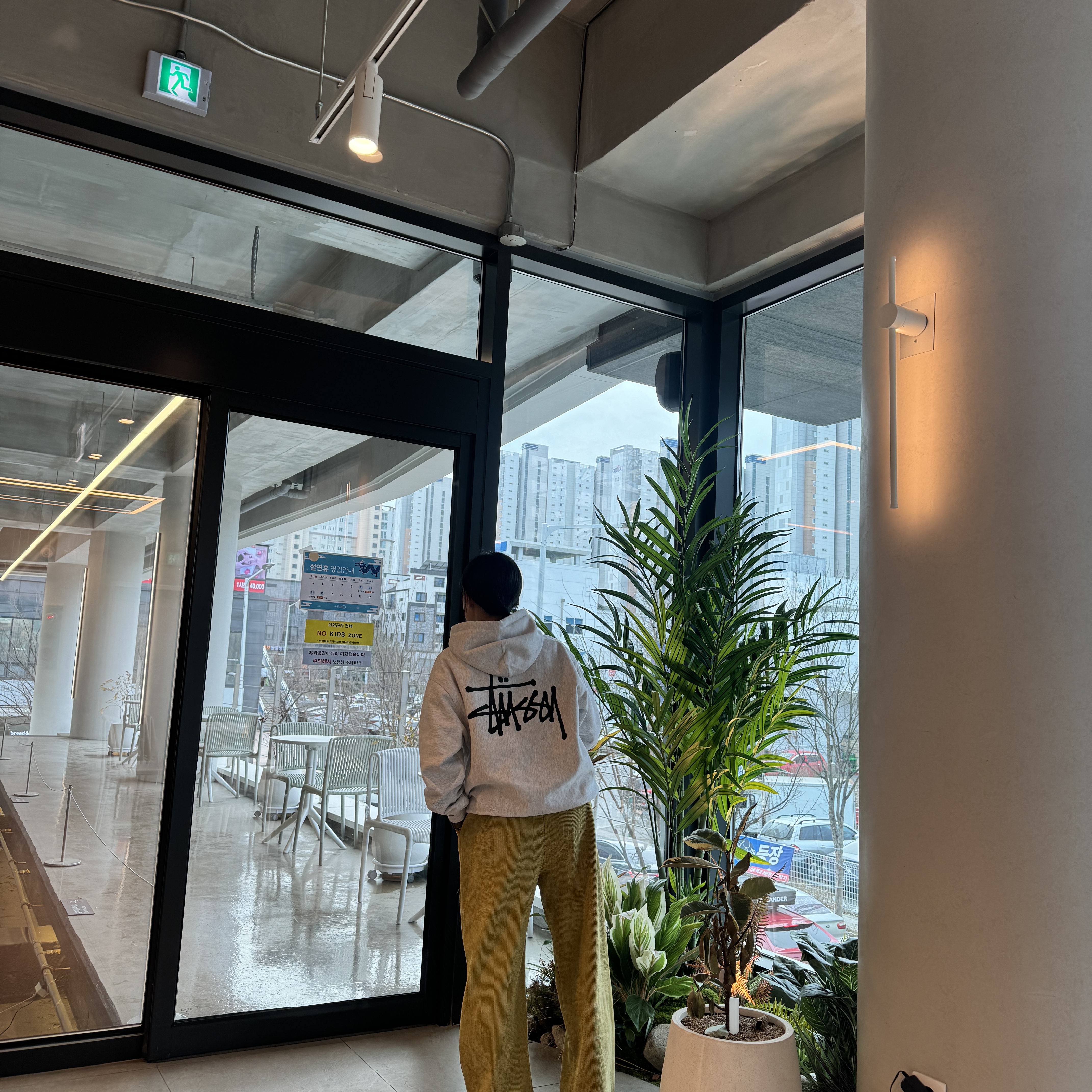 Asics Gel-Venture 6 Carrier Grey, Stussy Basic Stussy Hoodie Ash Heather 2023 착용 스타일