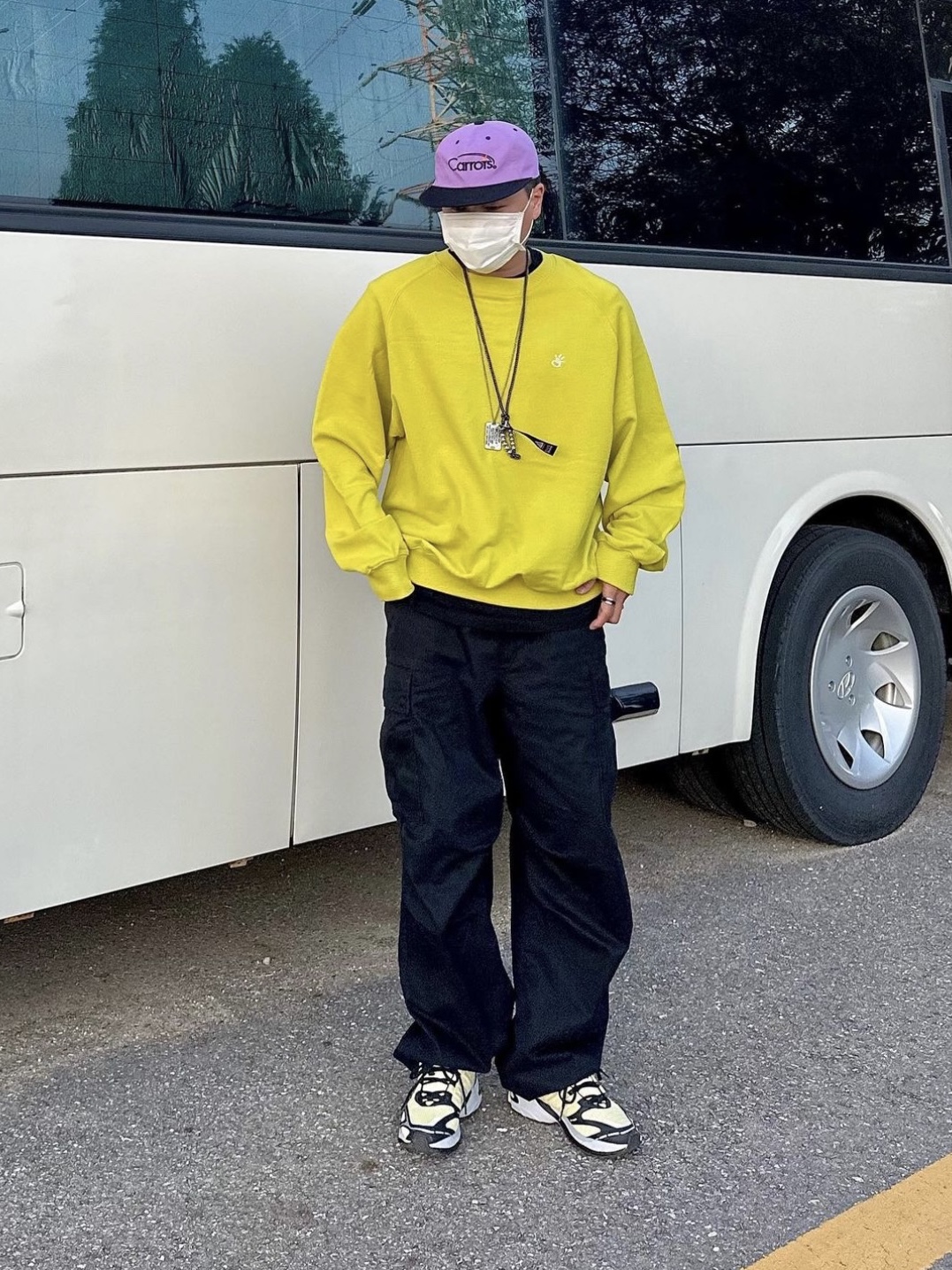 Adidas Supernova Cushion 7 Almost Yellow 착용 스타일 - 2