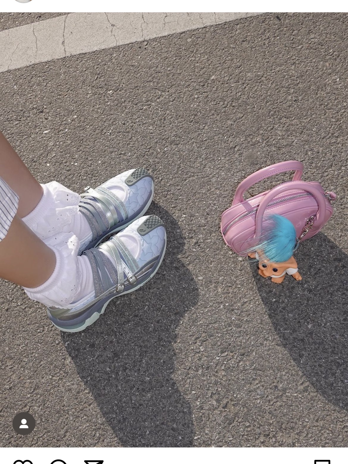 (W) Asics x Kiko Kostadinov x Heaven by Marc Jacobs Gel-Lokros Faded Denim Pale Aqua 착용 스타일 - 4