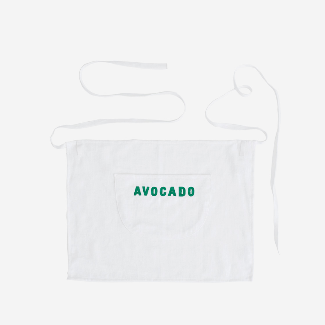 베지터블 플라워 스튜디오 아보카도 숏 에이프런(Vegetable Flower Studio Avocado Short Apron)