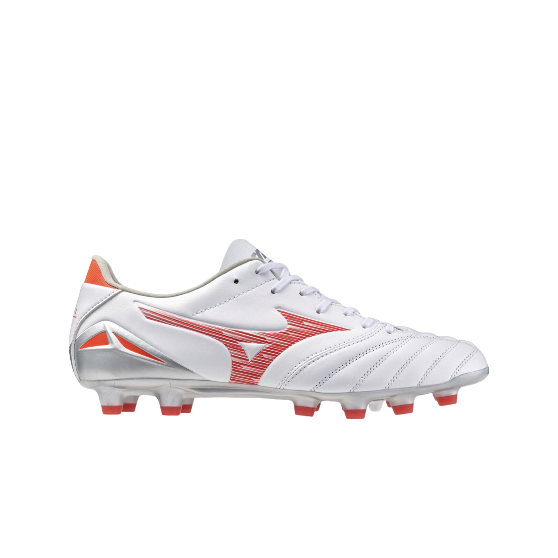 미즈노 모렐리아 네오 IV 프로 화이트 라디언트 레드(Mizuno Morelia Neo IV Pro White Radiant Red)