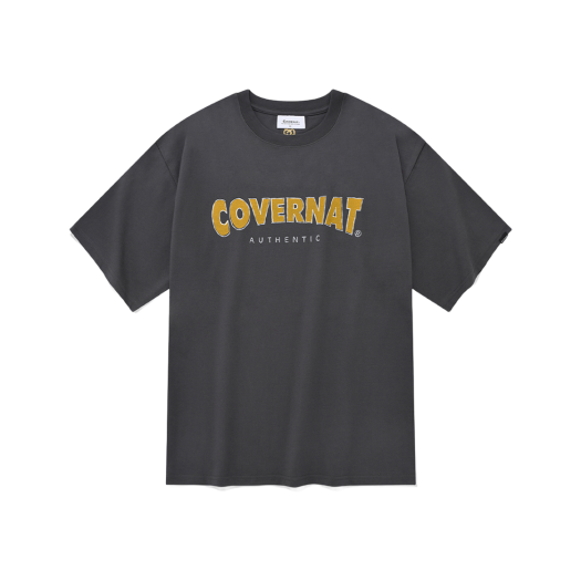 커버낫 아치 08 로고 티셔츠 블랙 | COVERNAT | KREAM