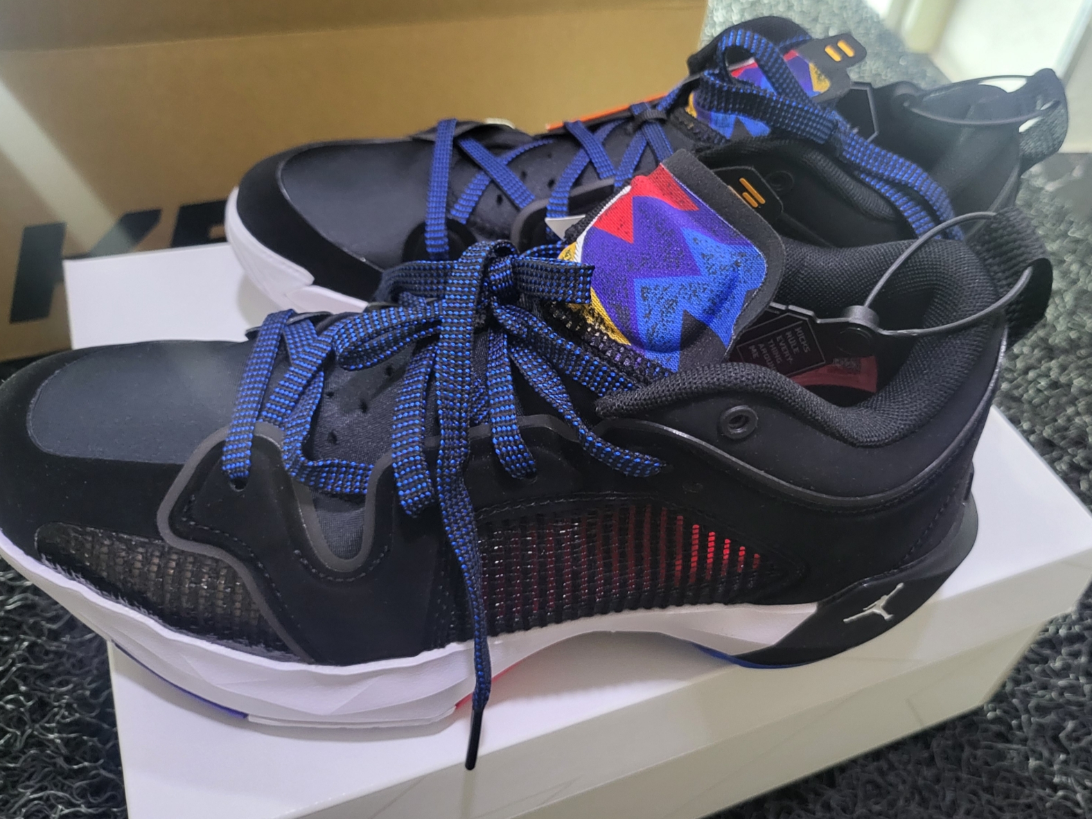 Jordan XXXVII Low PF Nothing But Net 착용 스타일