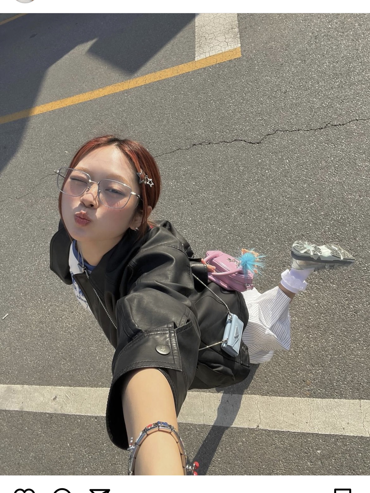 (W) Asics x Kiko Kostadinov x Heaven by Marc Jacobs Gel-Lokros Faded Denim Pale Aqua 착용 스타일 - 3