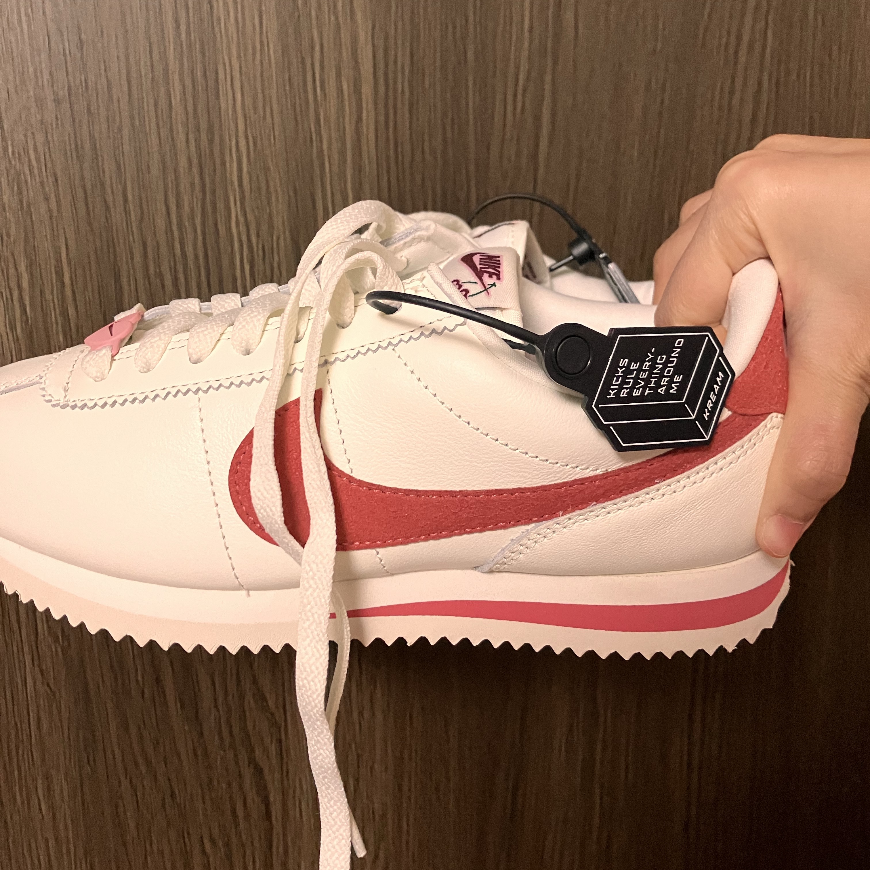 (W) Nike Cortez SE Valentine Day Sail Adobe 착용 스타일 - 2