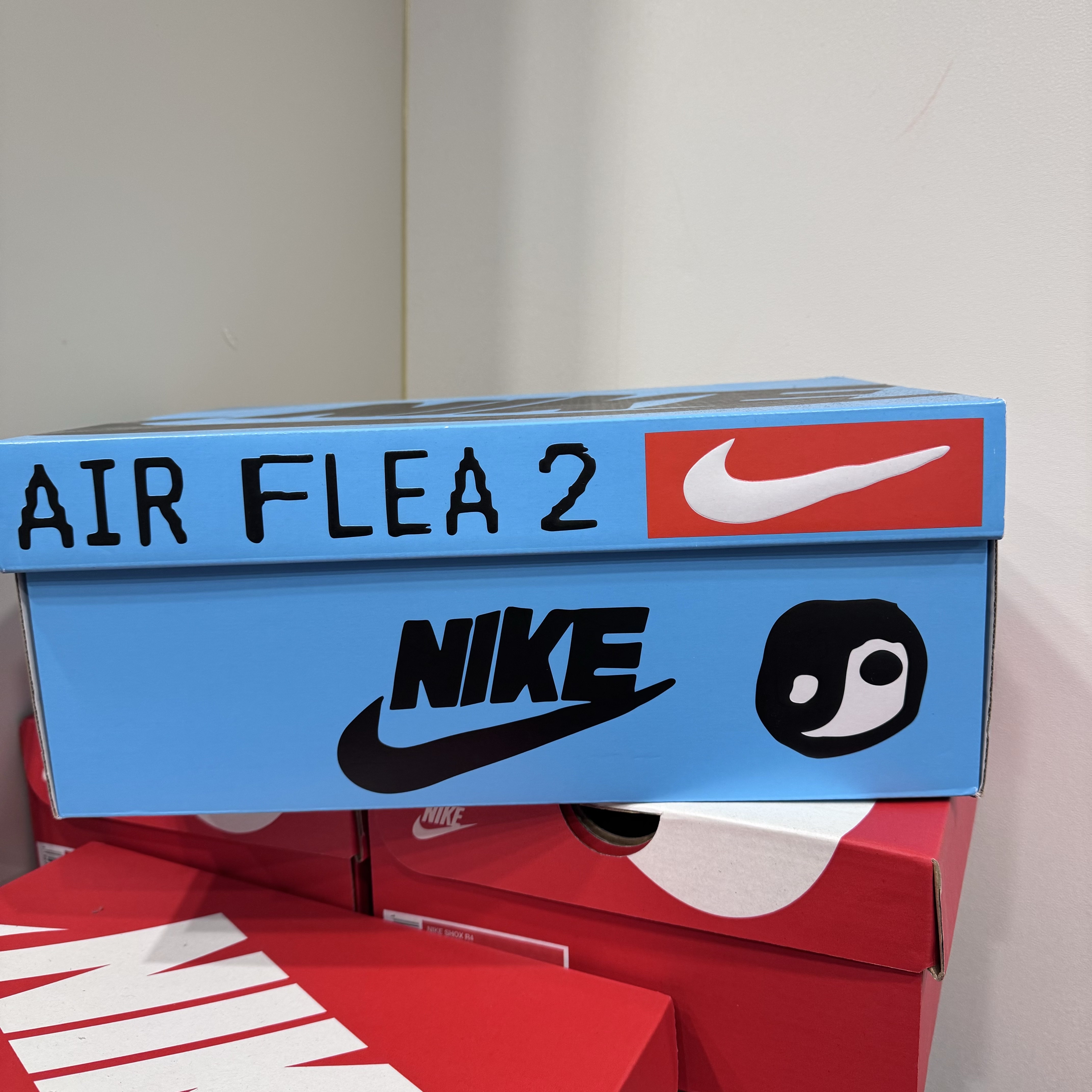 Nike x Cactus Plant Flea Market Air Flea 2 Black Alabaster 착용 스타일 - 3