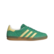Adidas Gazelle Indoor Semi Court Green Almost Yellow
