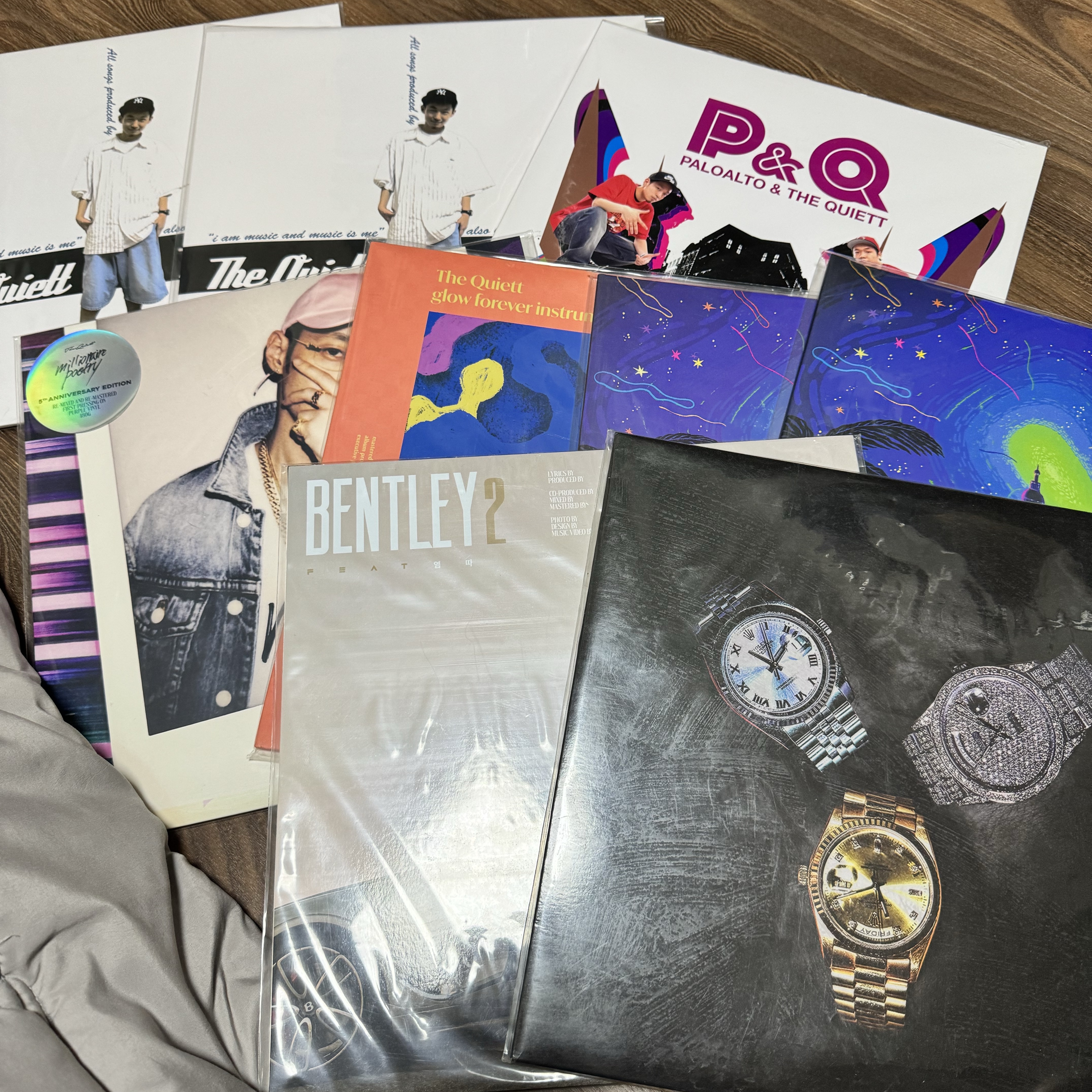 新品✨ The Quiett glow forever LP SAMPLE盤 新品✨ The Quiett glow forever LP SAMPLE盤