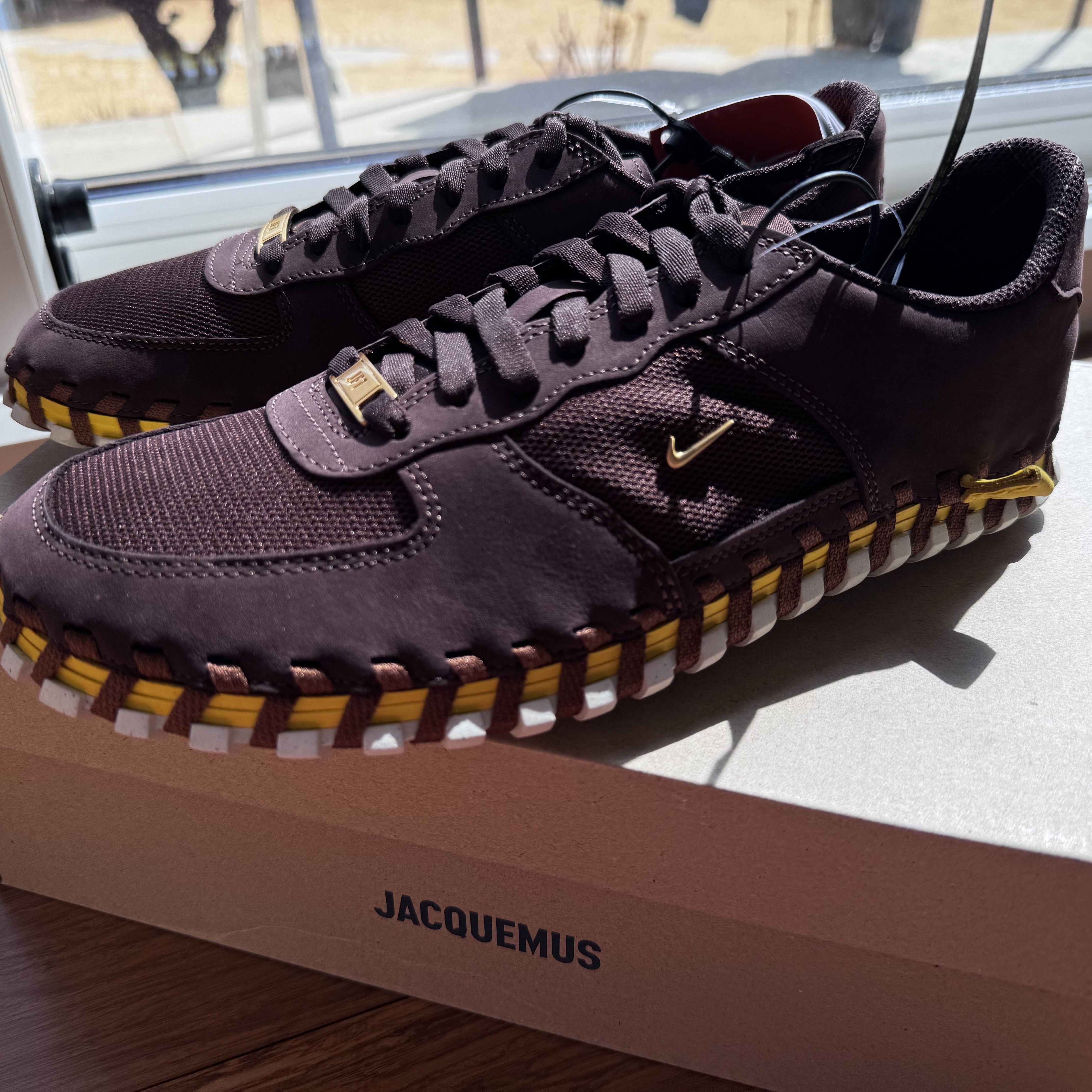 Nike x Jacquemus J Force 1 Low LX SP Earth 착용 스타일