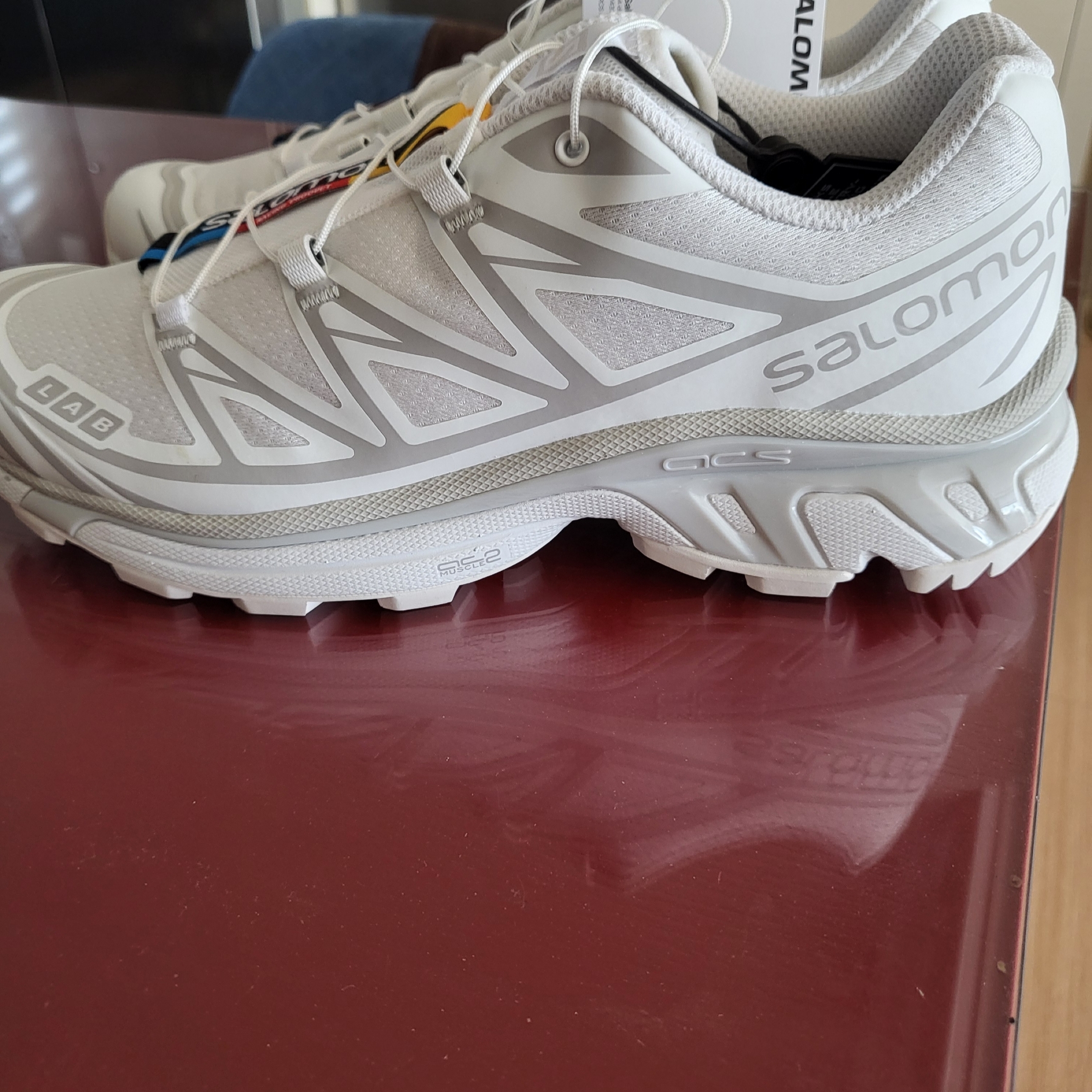 Salomon XT-6 ADV White 착용 스타일 - 2