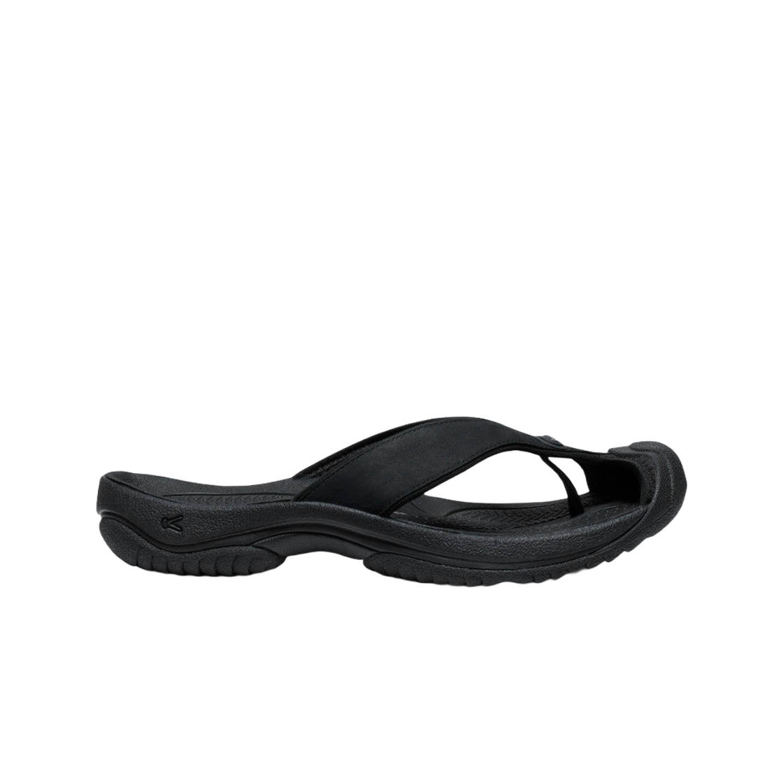 킨 와이메아 레더 플립 플랍 블랙(Keen Waimea Leather Flip Flop Black)