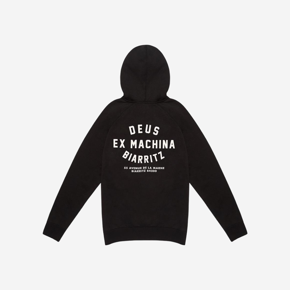 Deus Ex Machina Biarritz Address Hoodie Black 상세 이미지 1