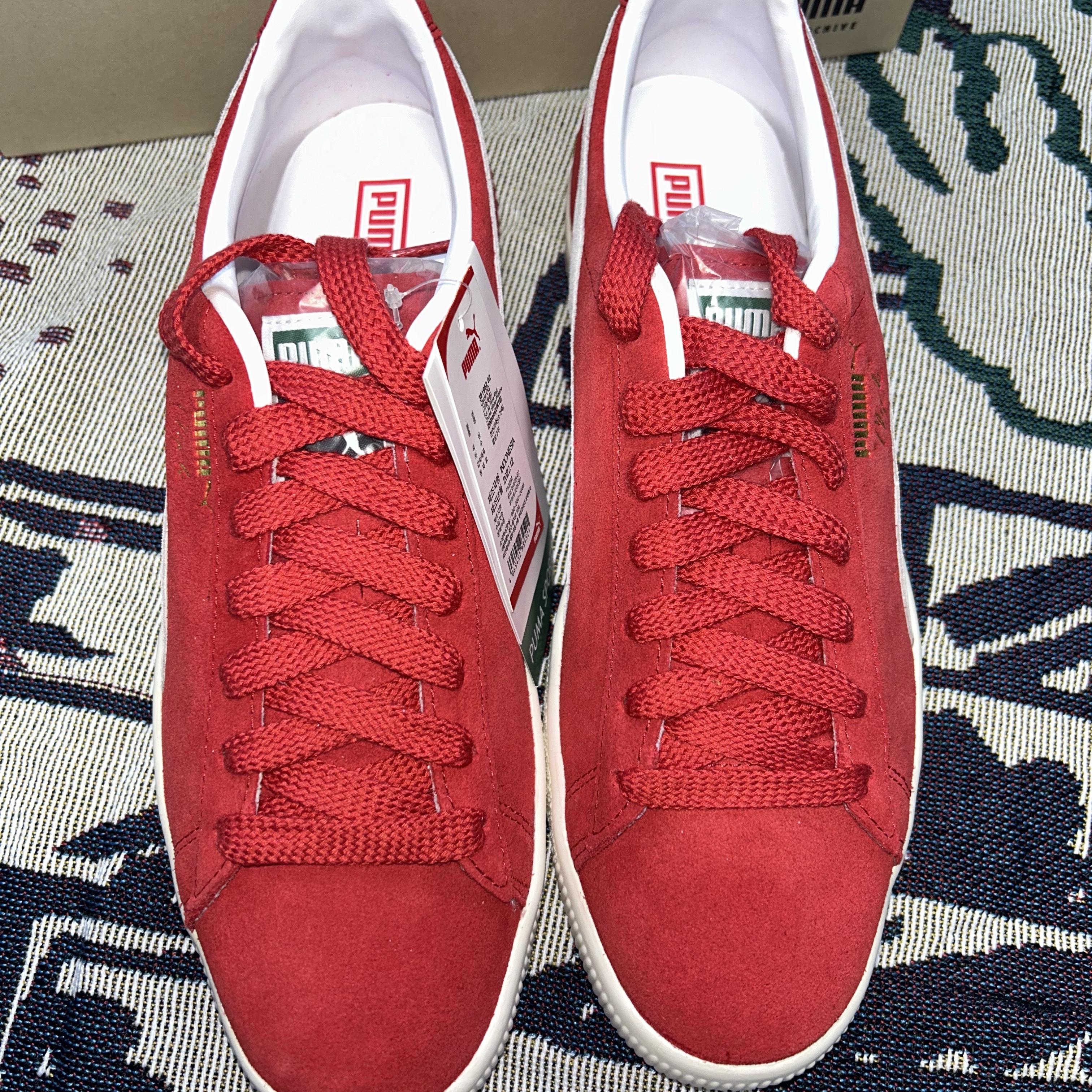 Puma Clyde OG For All Time Red 착용 스타일 - 2