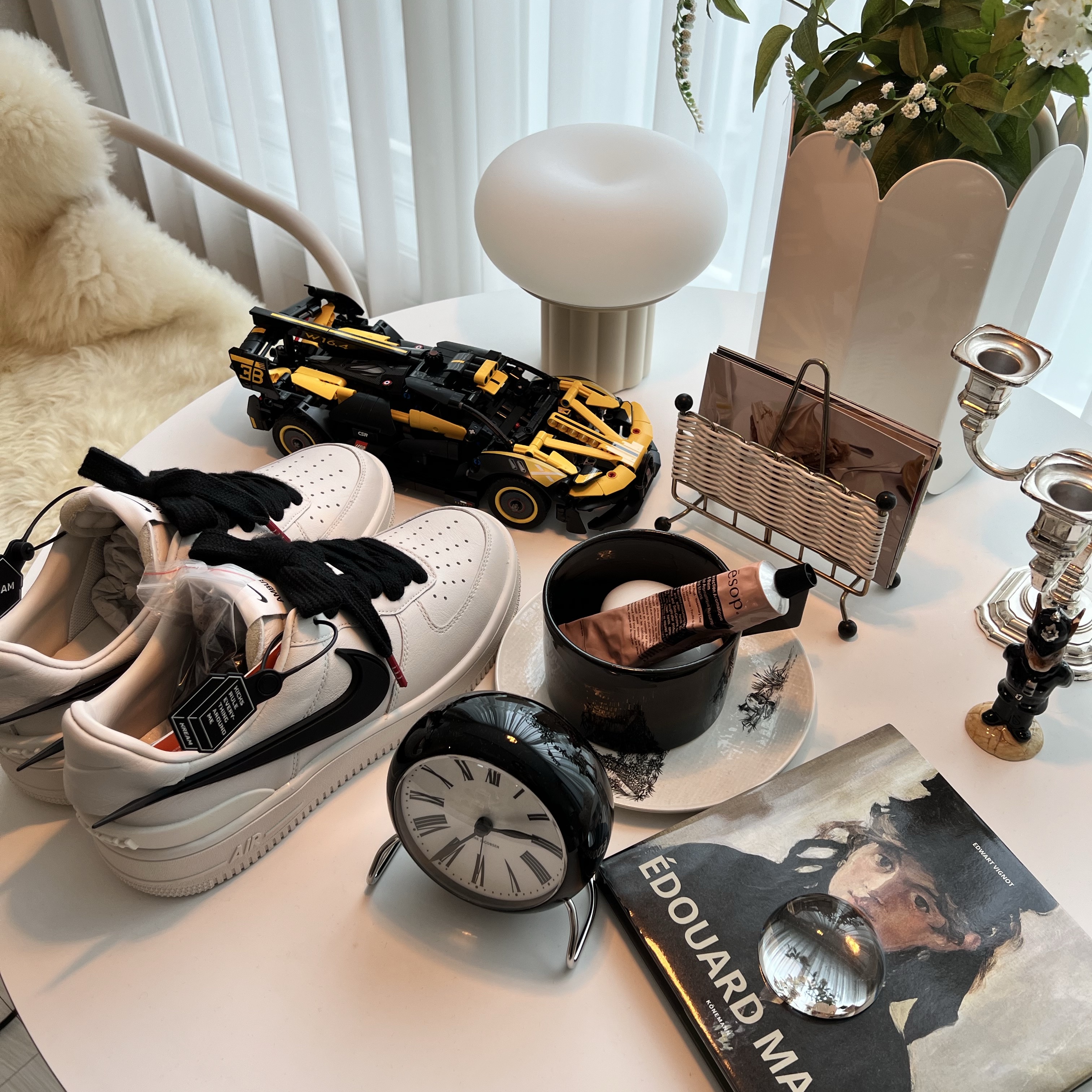 Nike x Ambush Air Force 1 Low SP Phantom 착용 스타일 - 1