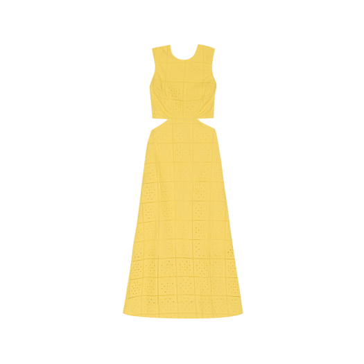 (W) 가니 브로더리 앙글레즈 투 피스 드레스 메이즈