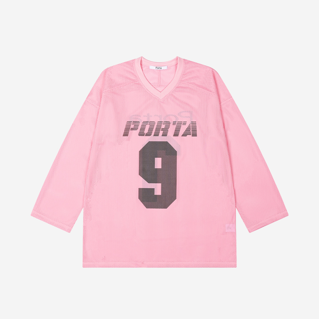 포르타 매쉬 풋볼 저지 탑 핑크