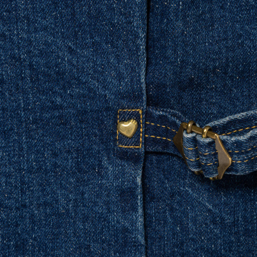 Human Made Denim Work Jacket Indigo 착용 스타일 - 5