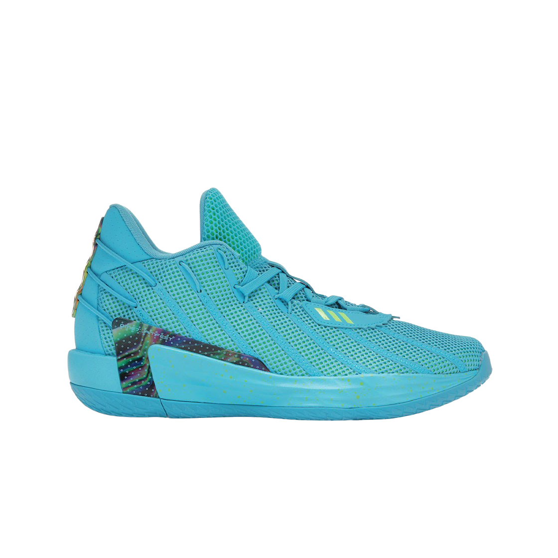아디다스 데임 7 잼 페스트 시그널 시안(Adidas Dame 7 JAM FEST Signal Cyan)