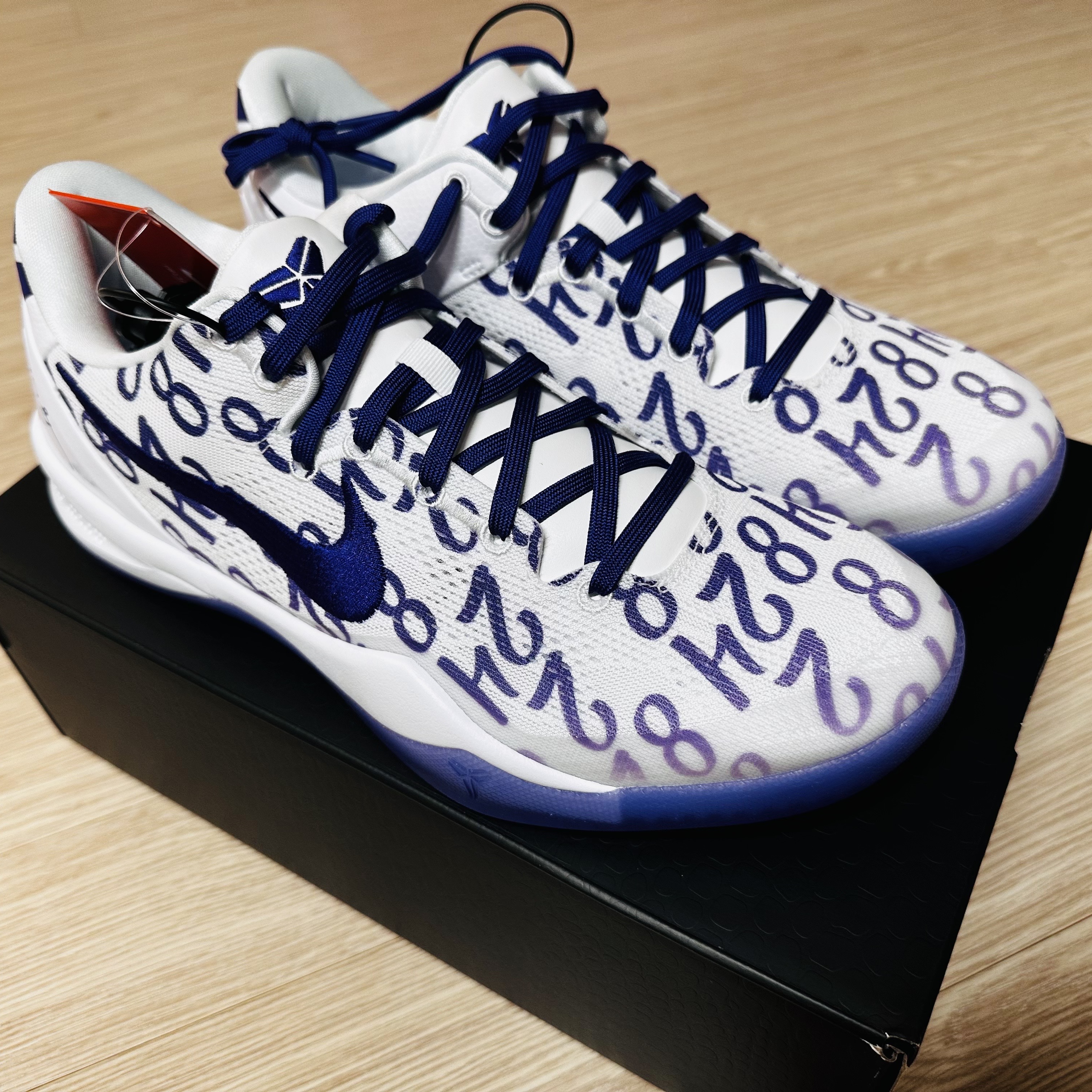 Nike Kobe 8 Protro Court Purple 착용 스타일 - 3
