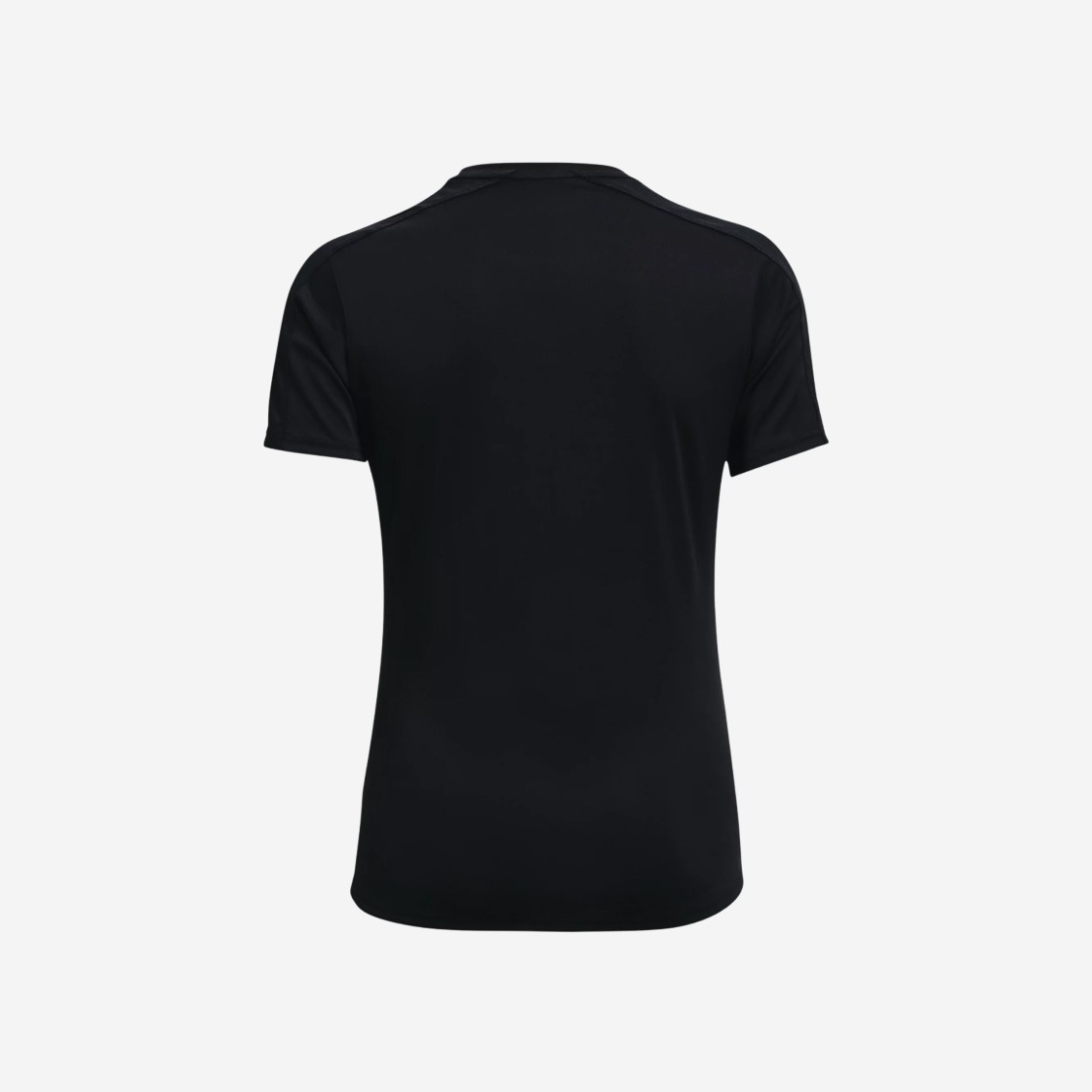 (W) Under Armour UA Challenger Training Short Sleeve Black White 상세 이미지 2