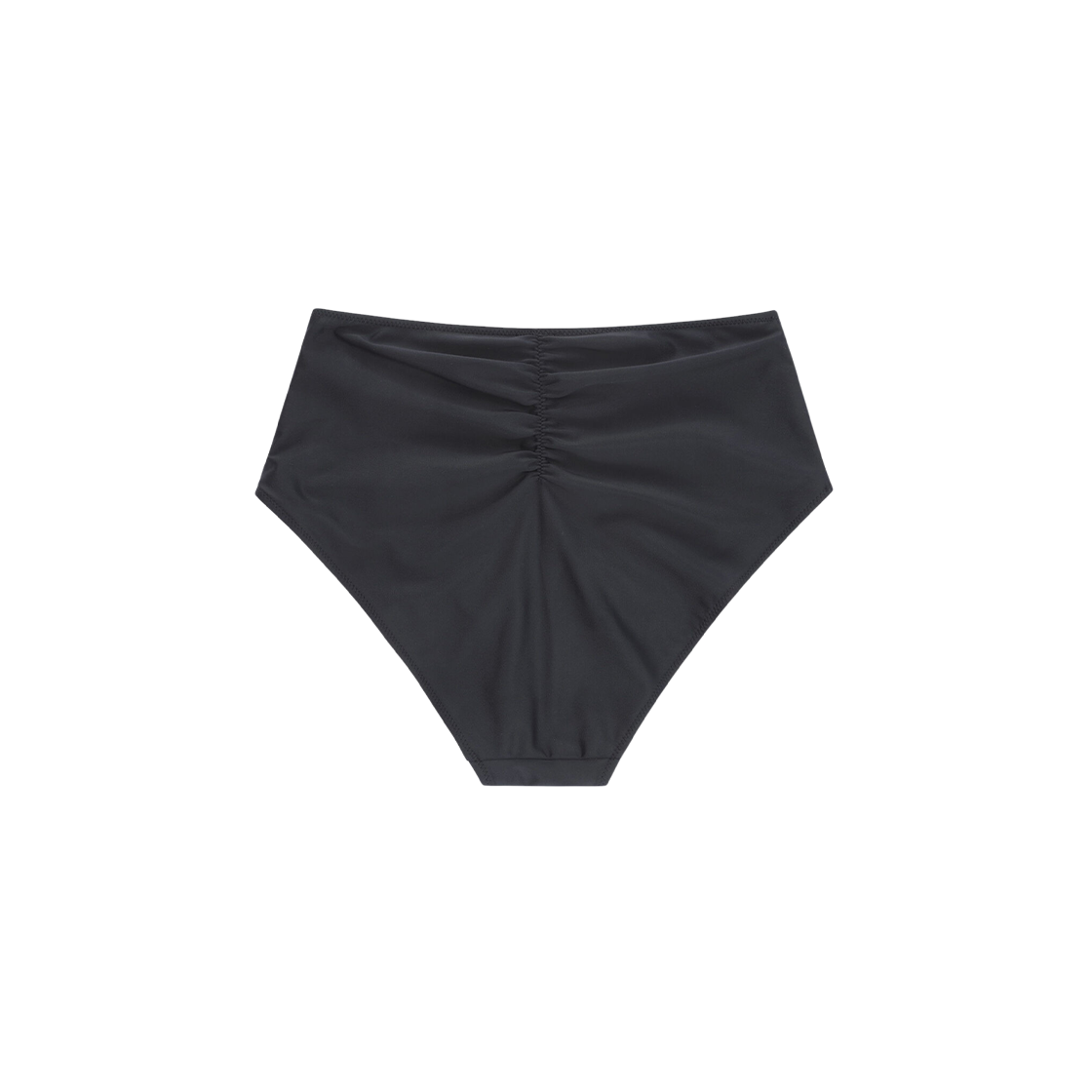 (W) Ganni High-Rise Bikini Bottom Black 상세 이미지 2