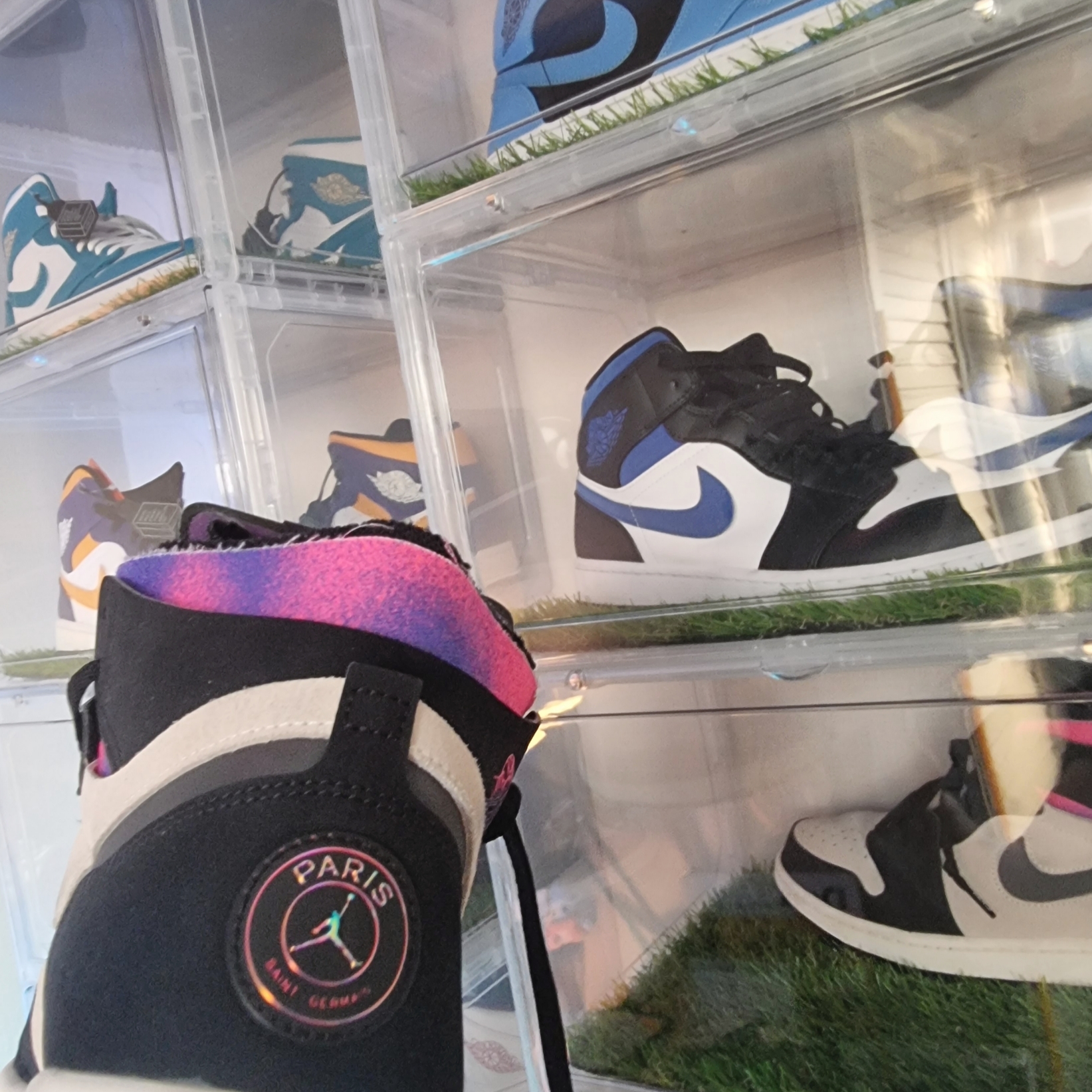 Jordan 1 x Paris Saint-Germain Zoom Air CMFT 착용 스타일 - 2